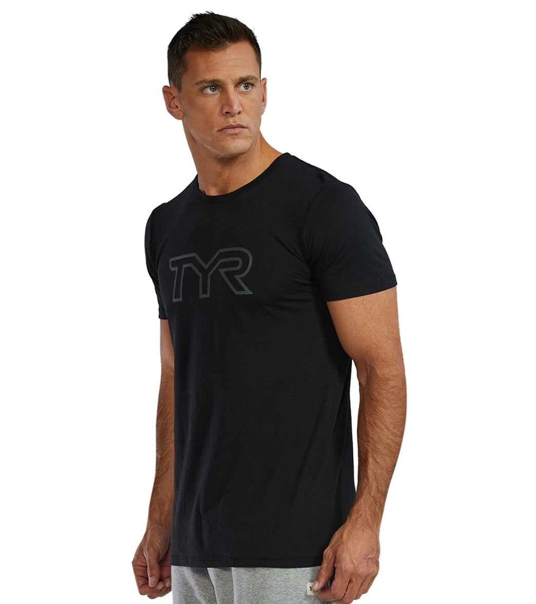 TYR Unisex Ulltasoft Lightweight Big Logo Tech T-Shirt、mySite、noshort
