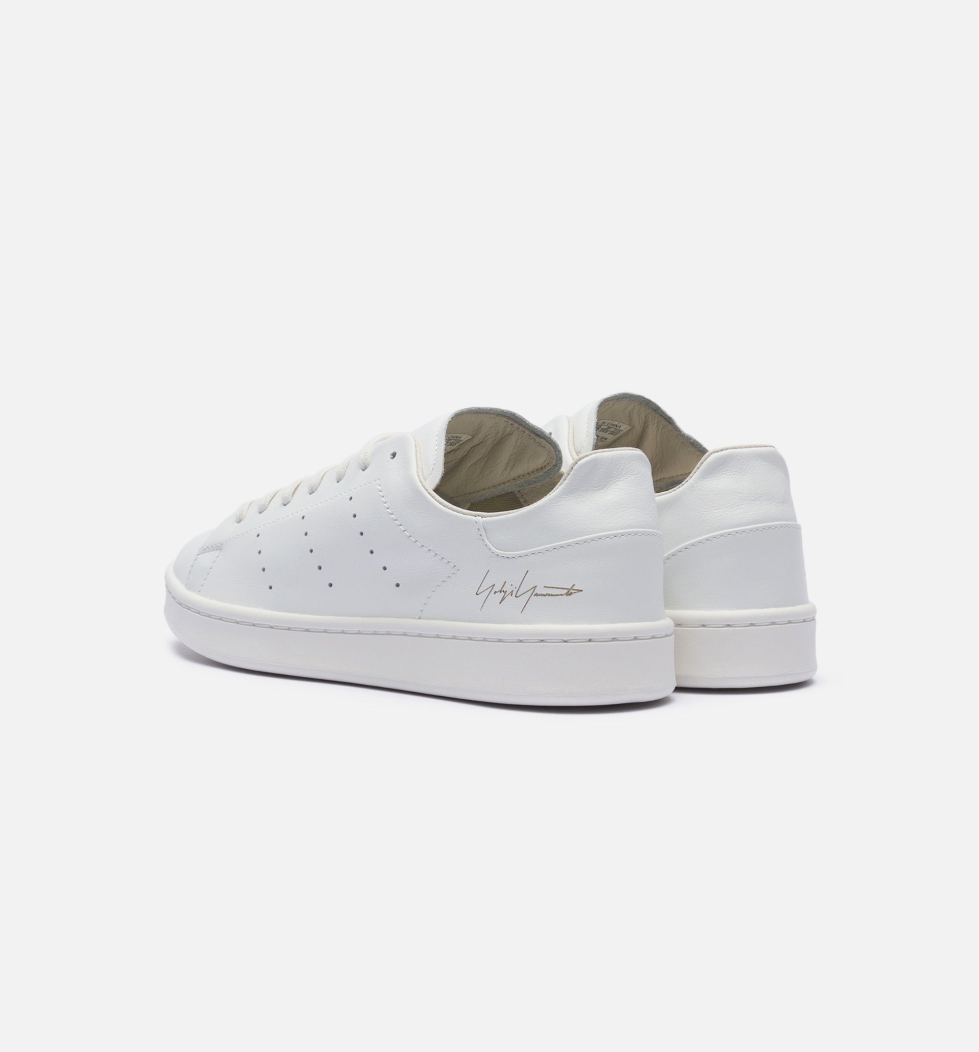 Y3 Stan Smith Mens Lifestyle Shoe - Core White/Core White/Talc、mySite、dreamappss