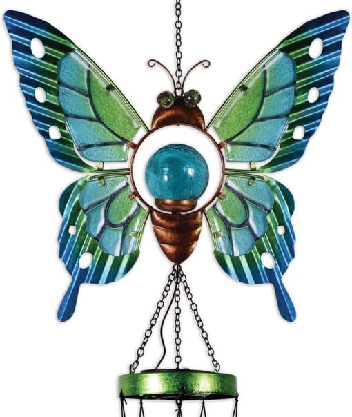 Solar Gardens, Solar Butterfly Wind Chime、mySite、g9winljtr