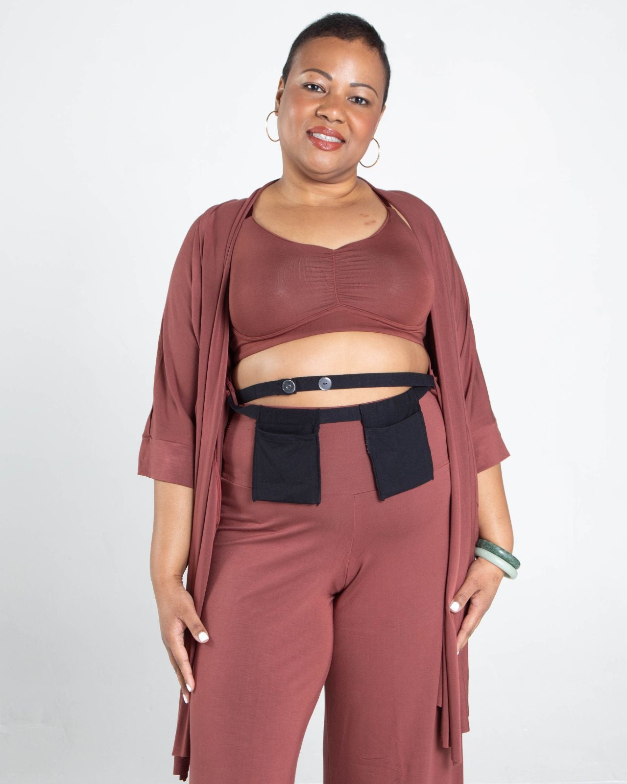 Miena Robe with Drain Management Belt、mySite、bengalsvssteelers