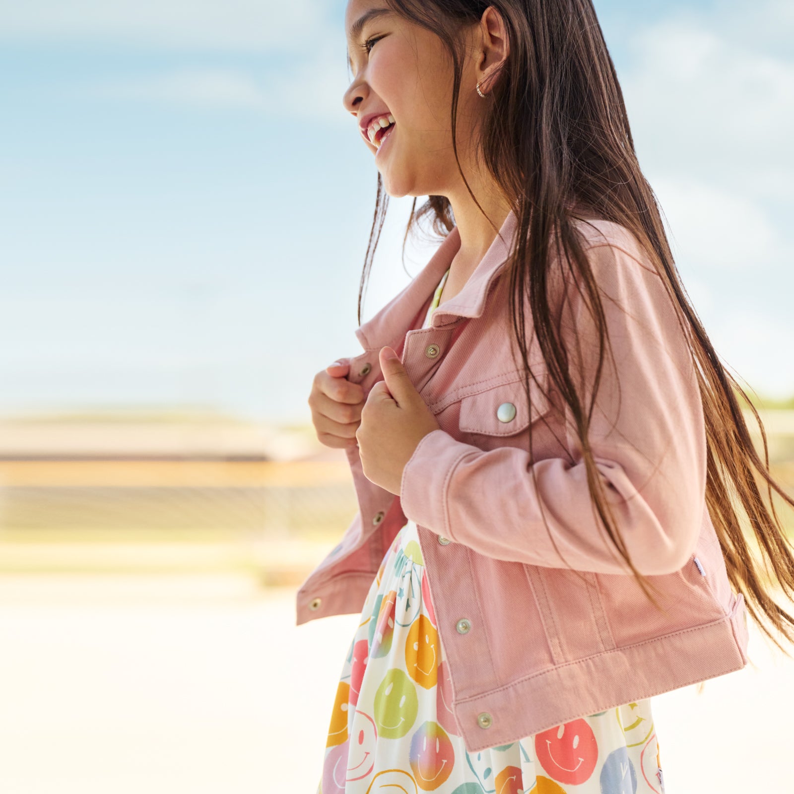  Mauve Blush Denim Trucker Jacket、mySite、layawaytickets