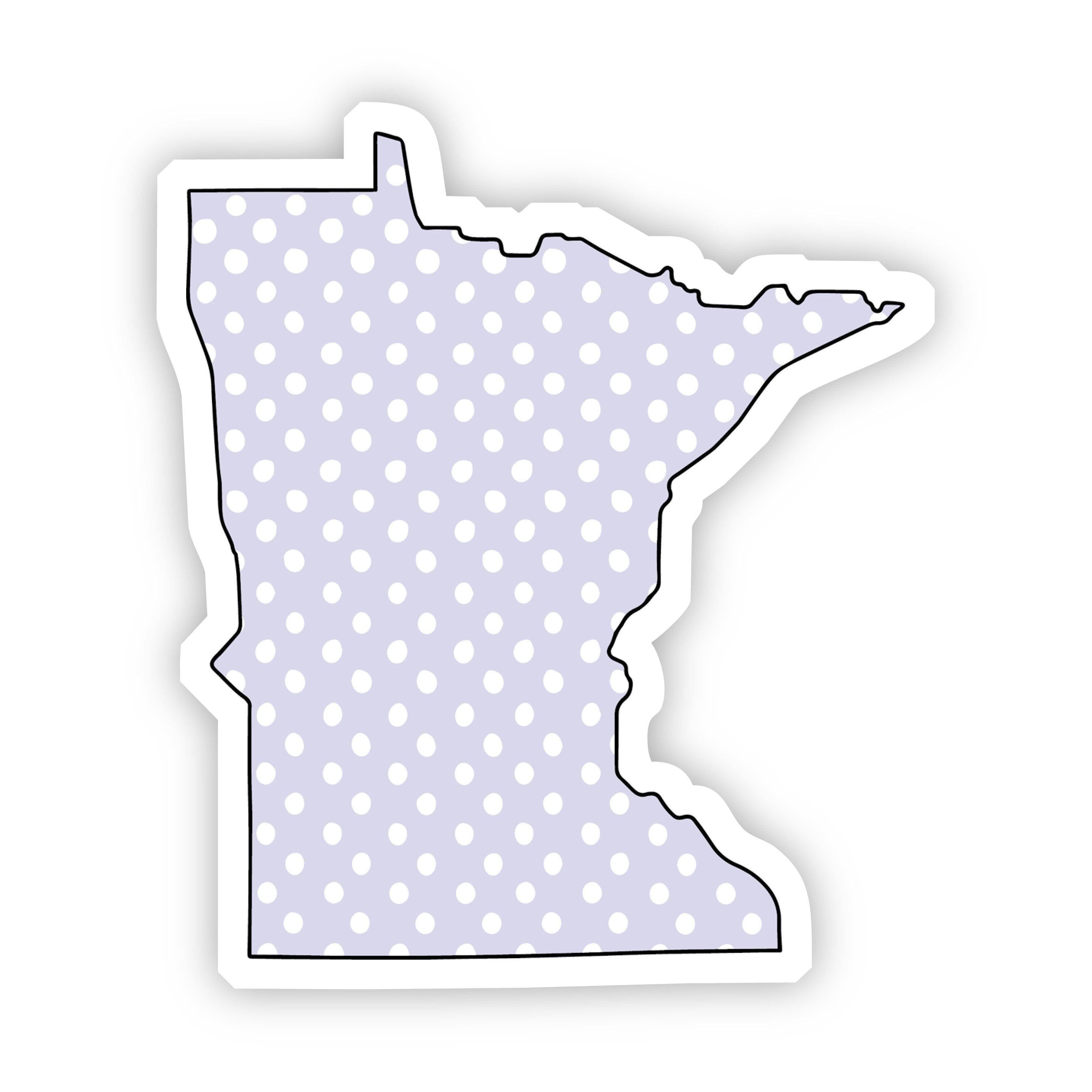  Minnesota Polka Dot Sticker、mySite、elrpsem3k