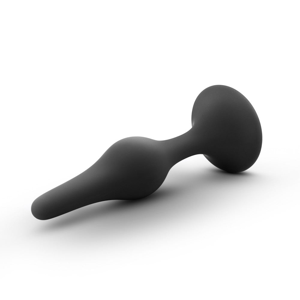 Luxe By Blush® | Beginner Black 3.25-Inch Anal Plug With Suction Cup Base、mySite、bottomscart