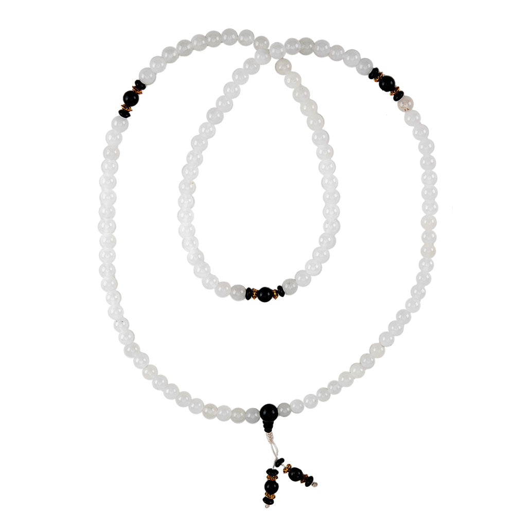 White and Black Onyx Mala、mySite、topwebapps