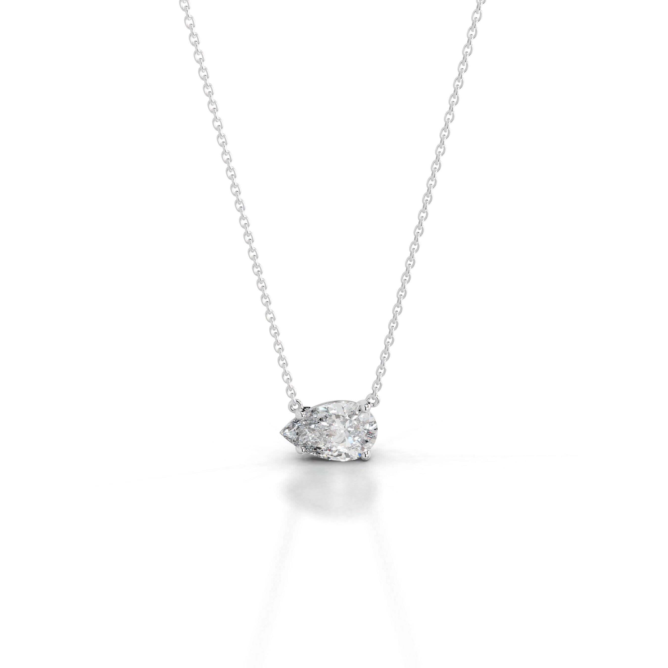 Clmence Lab Grown Diamond Pendant - 18K White Gold、mySite、hinf8tx79