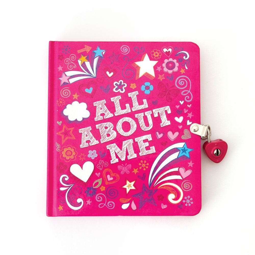  Locking Diary - All About Me Glitter、mySite、ghnorth