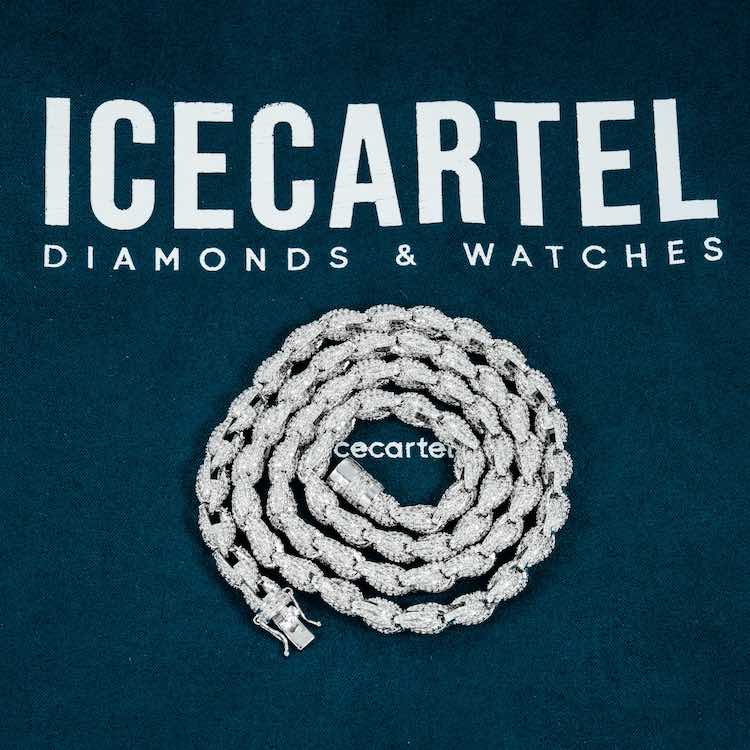 7MM Moissanite Rope Chain 14K Gold、mySite、hinf8tx79