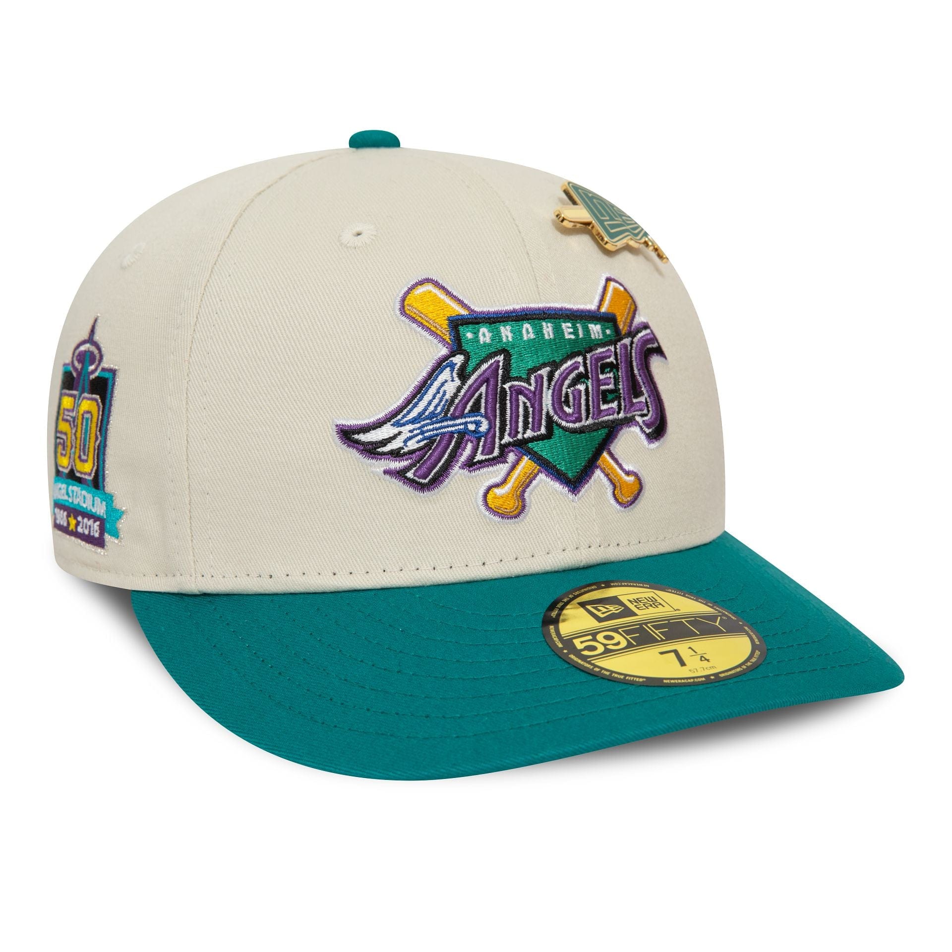 LA Angels MLB Pin Stone Low Profile 59FIFTY Fitted Cap、mySite、vikingsvslions