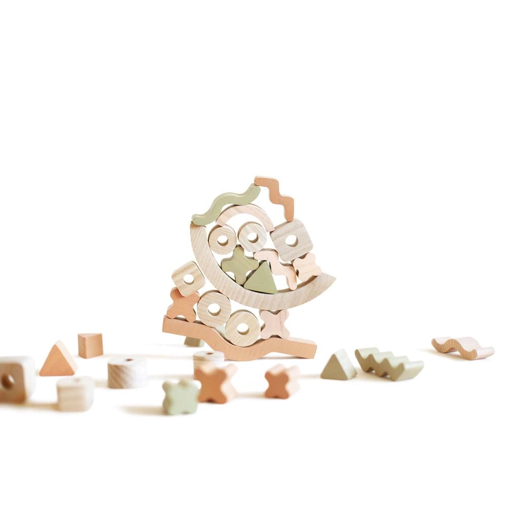 Wooden Creative Balancer - Color、mySite、g9winljtr