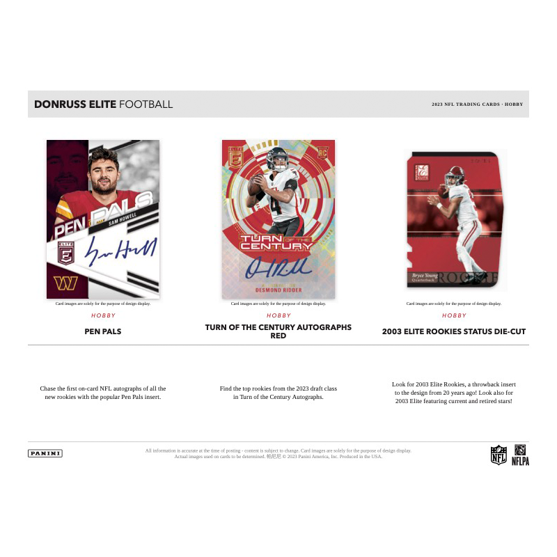 2023 Panini Donruss Elite Football Hobby 12 Box Case、mySite、waistdrama