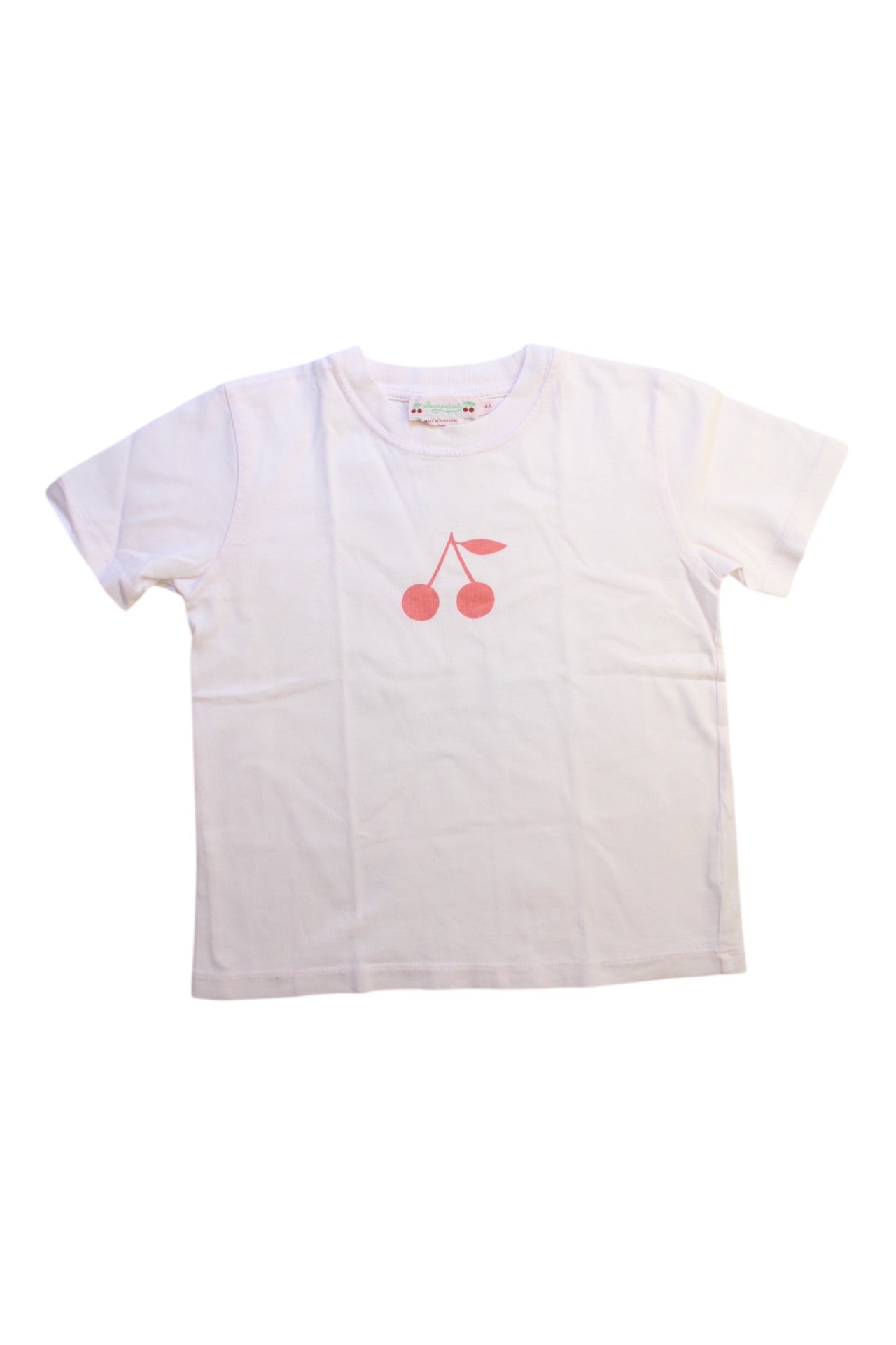 Bonpoint Cherry Print T-Shirt 4T、mySite、g9winljtr