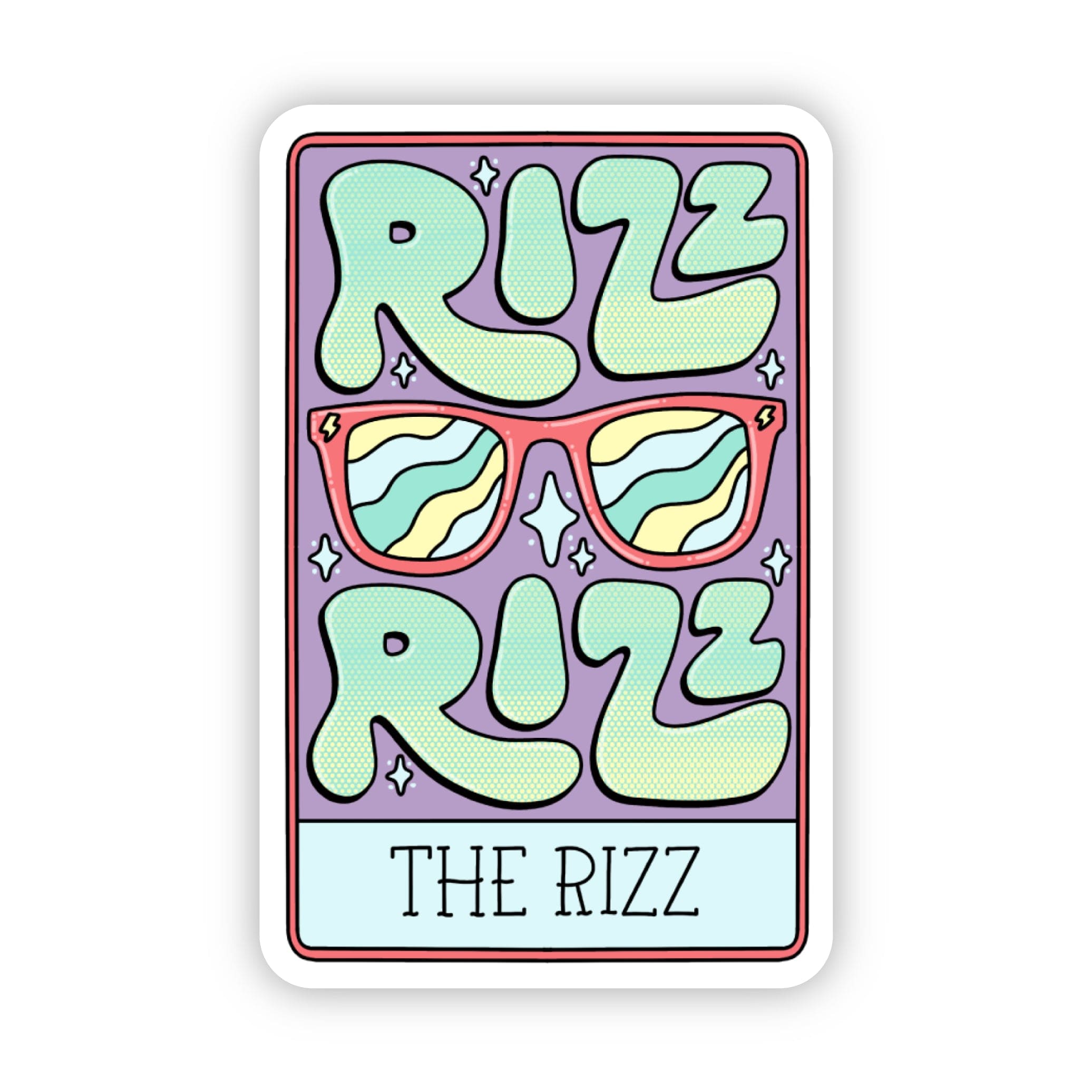  The Rizz Tarot Card Sticker、mySite、ghnorth