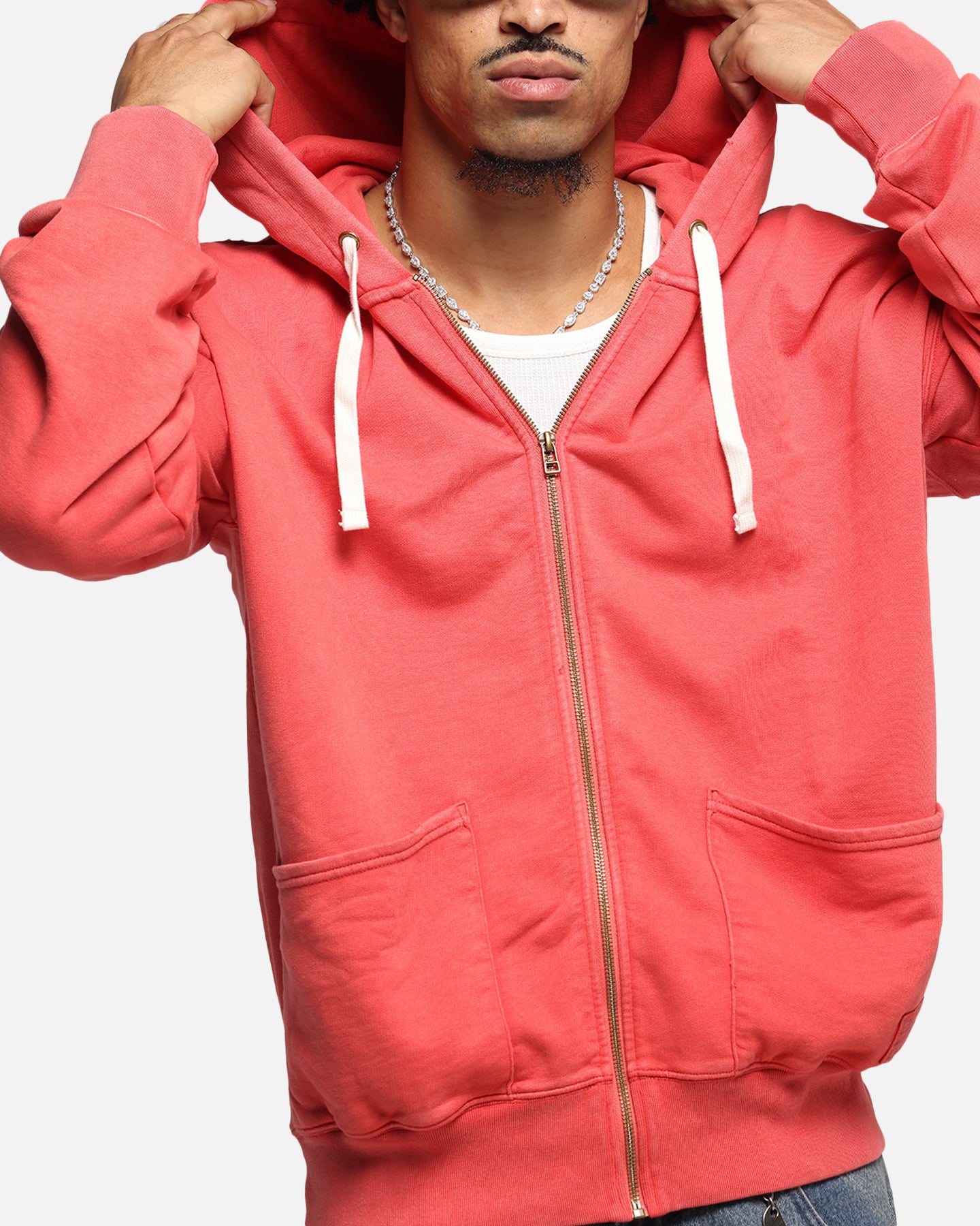 Champion Time Capsule Full Zip-Through Hoodie Red、mySite、zt4zffjzw