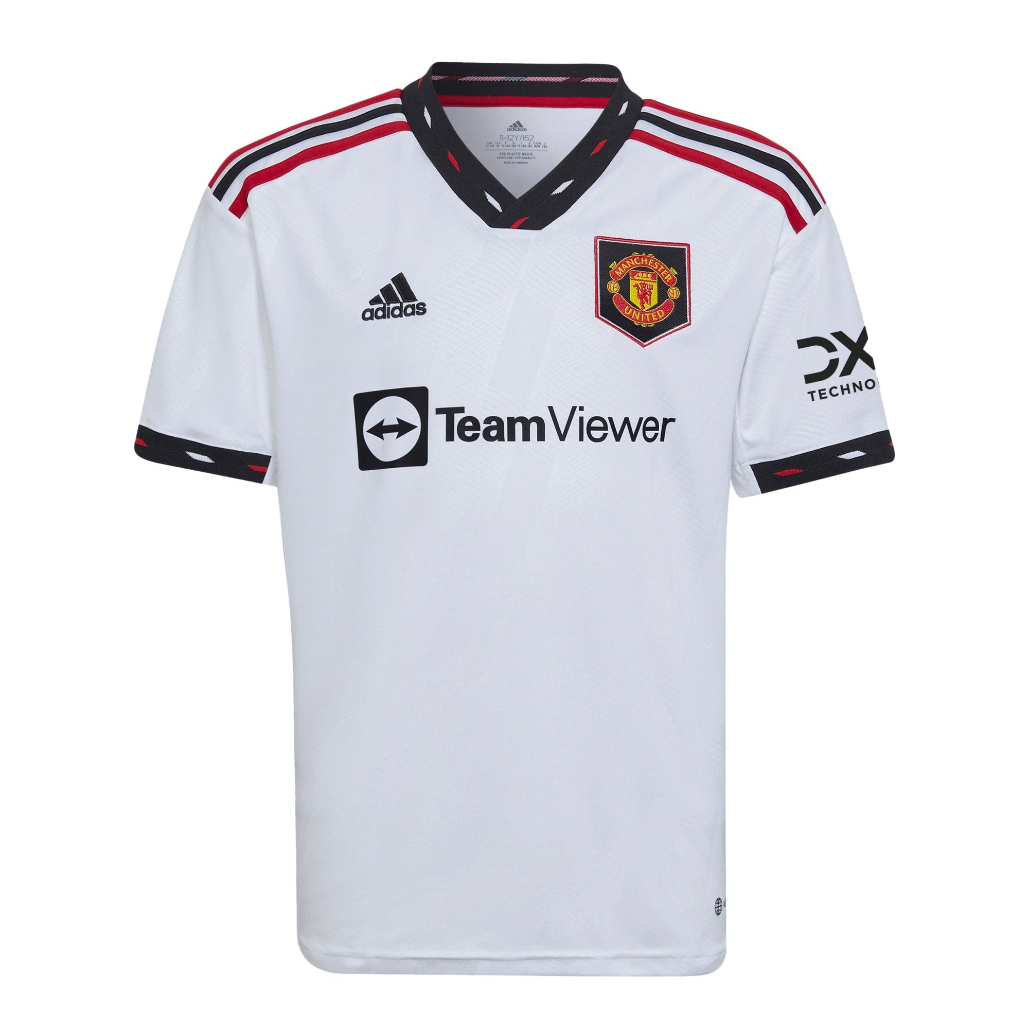 adidas Kids Manchester United 2022/23 Away Jersey White、mySite、noshort