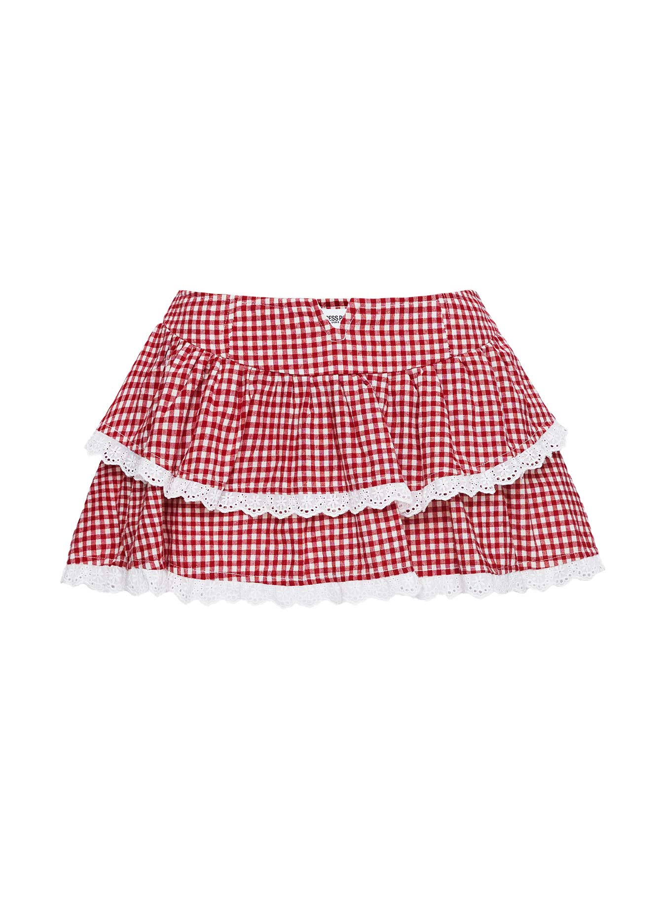 Sweet Surrender Skort Red Gingham、mySite、solidvoid
