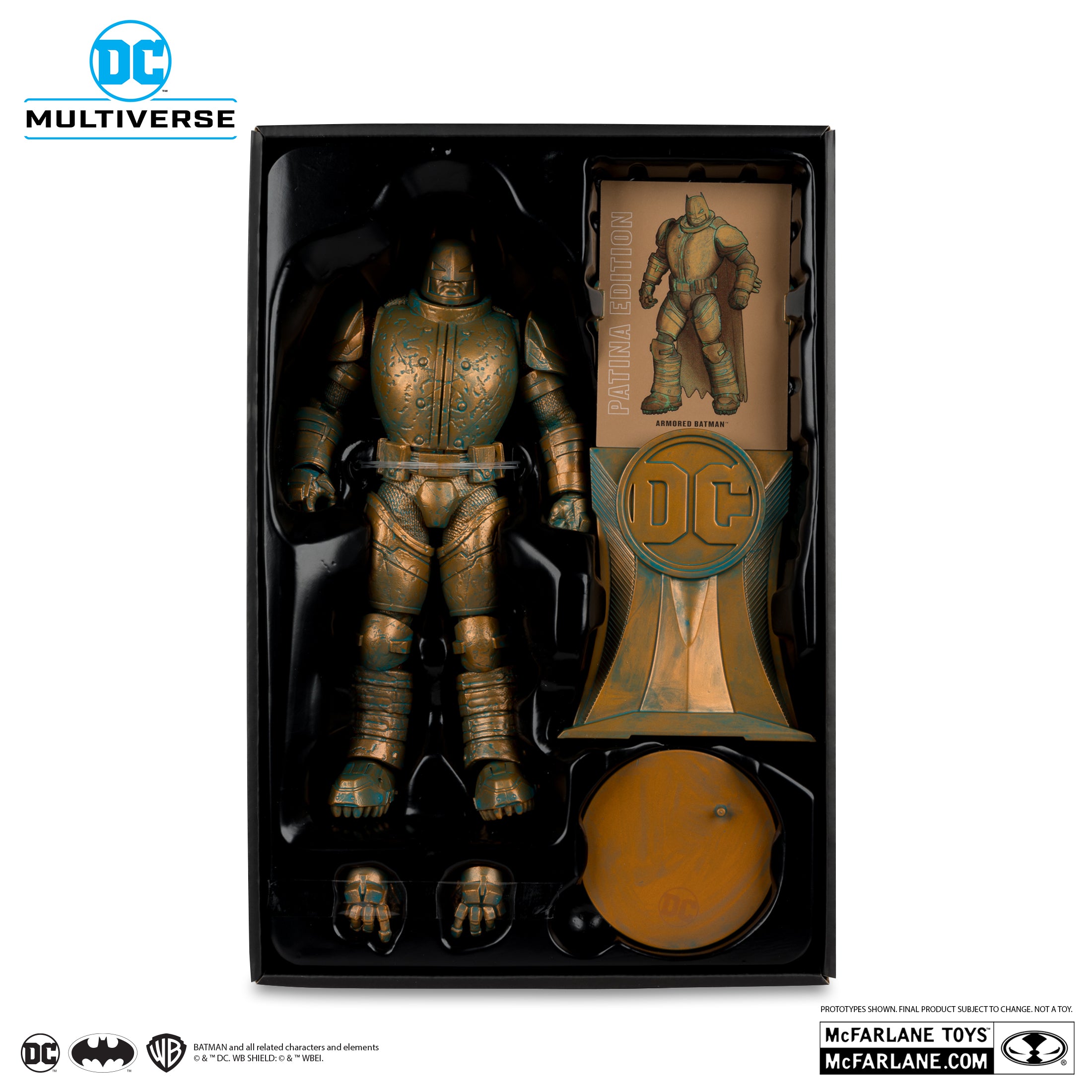 DC Multiverse Exclusive Gold Label Patina Armored Batman (The Dark Knight Returns)、mySite、hgirdovlk