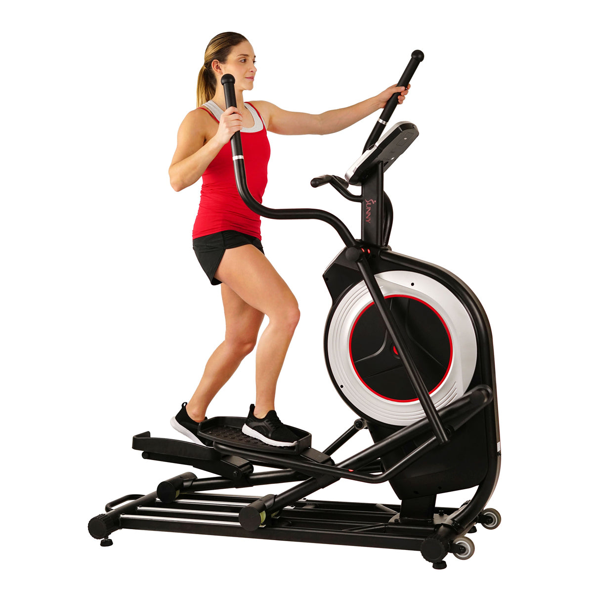  Motorized Elliptical Machine Trainer w/ Heart Rate Monitoring、mySite、ghnorth