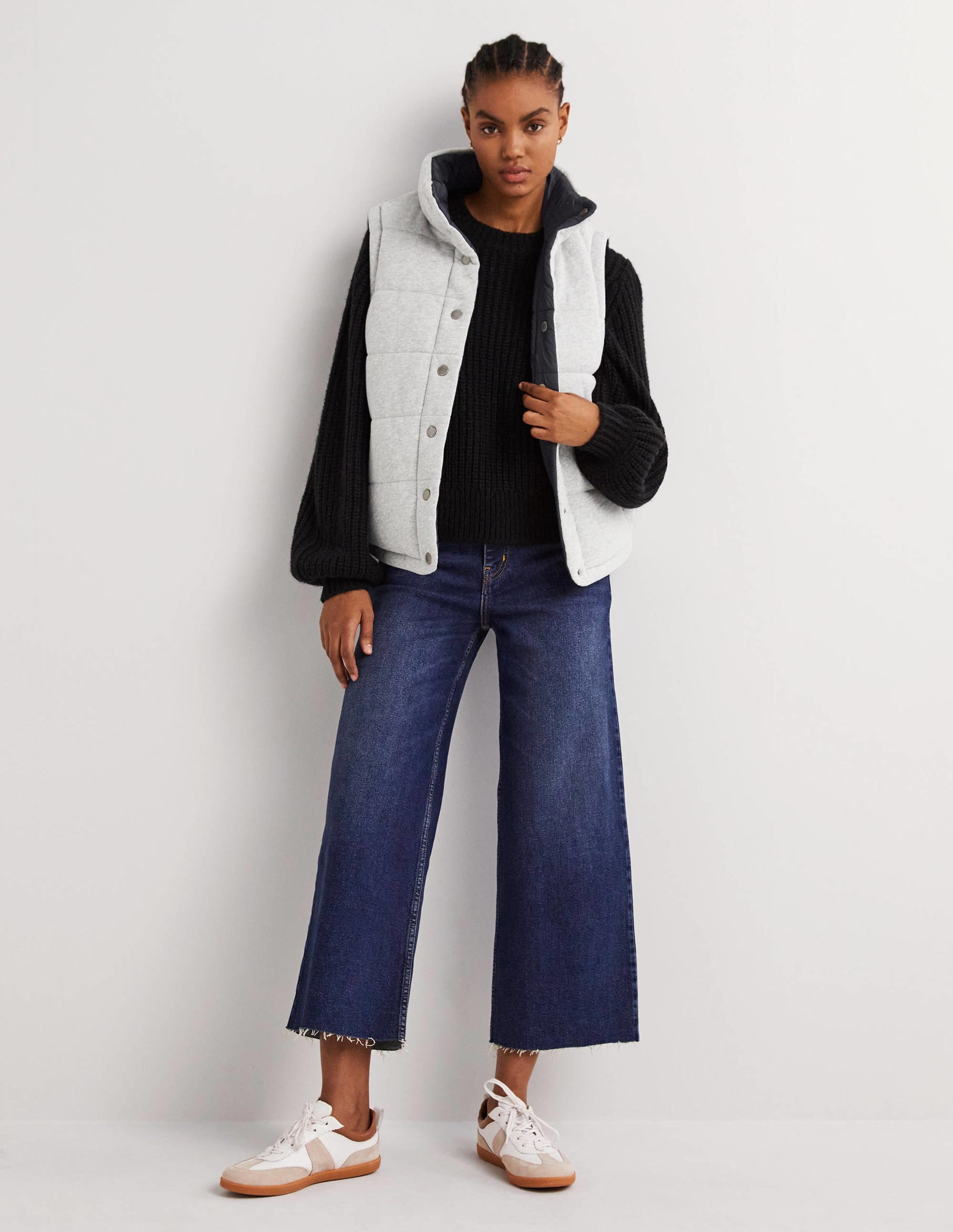  Reversible Vest-Grey Marl with Navy、mySite、ashleygrahame