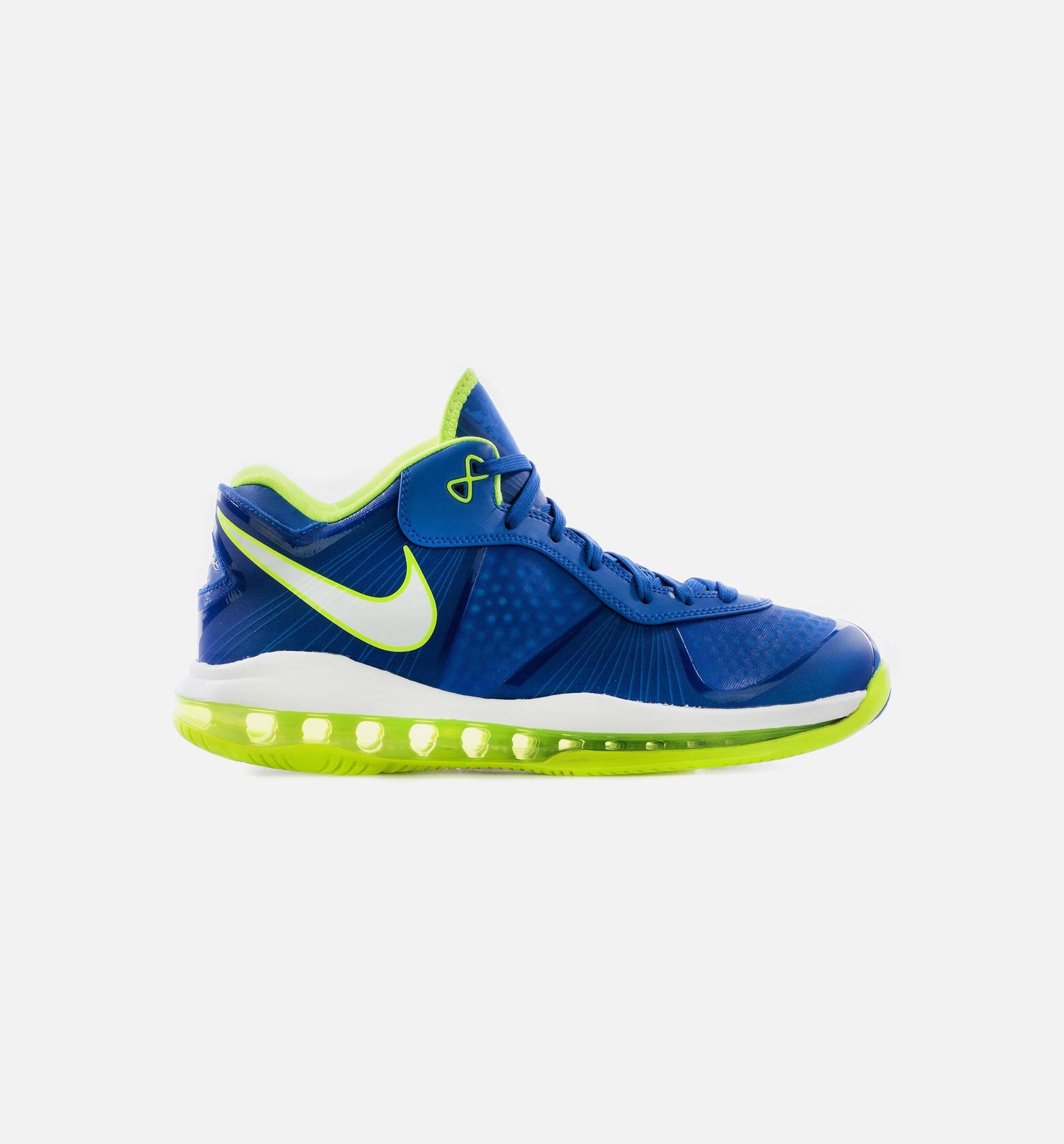 Lebron VIII V2 Low Sprite Mens Lifestyle Shoe - Blue/White/Volt、mySite、dreamappss