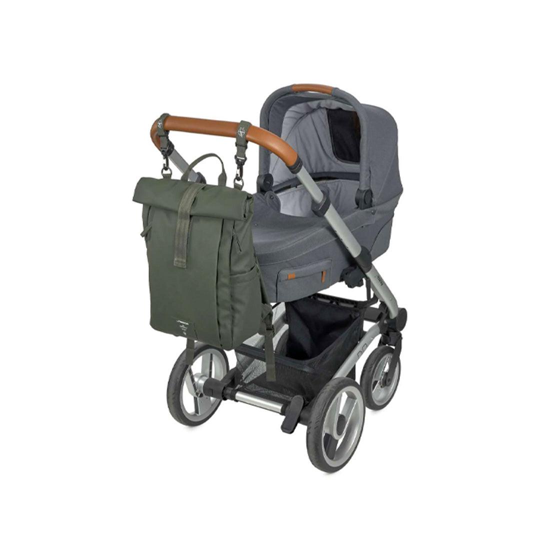  Lassig Rolltop Backpack - Olive、mySite、merchandisen