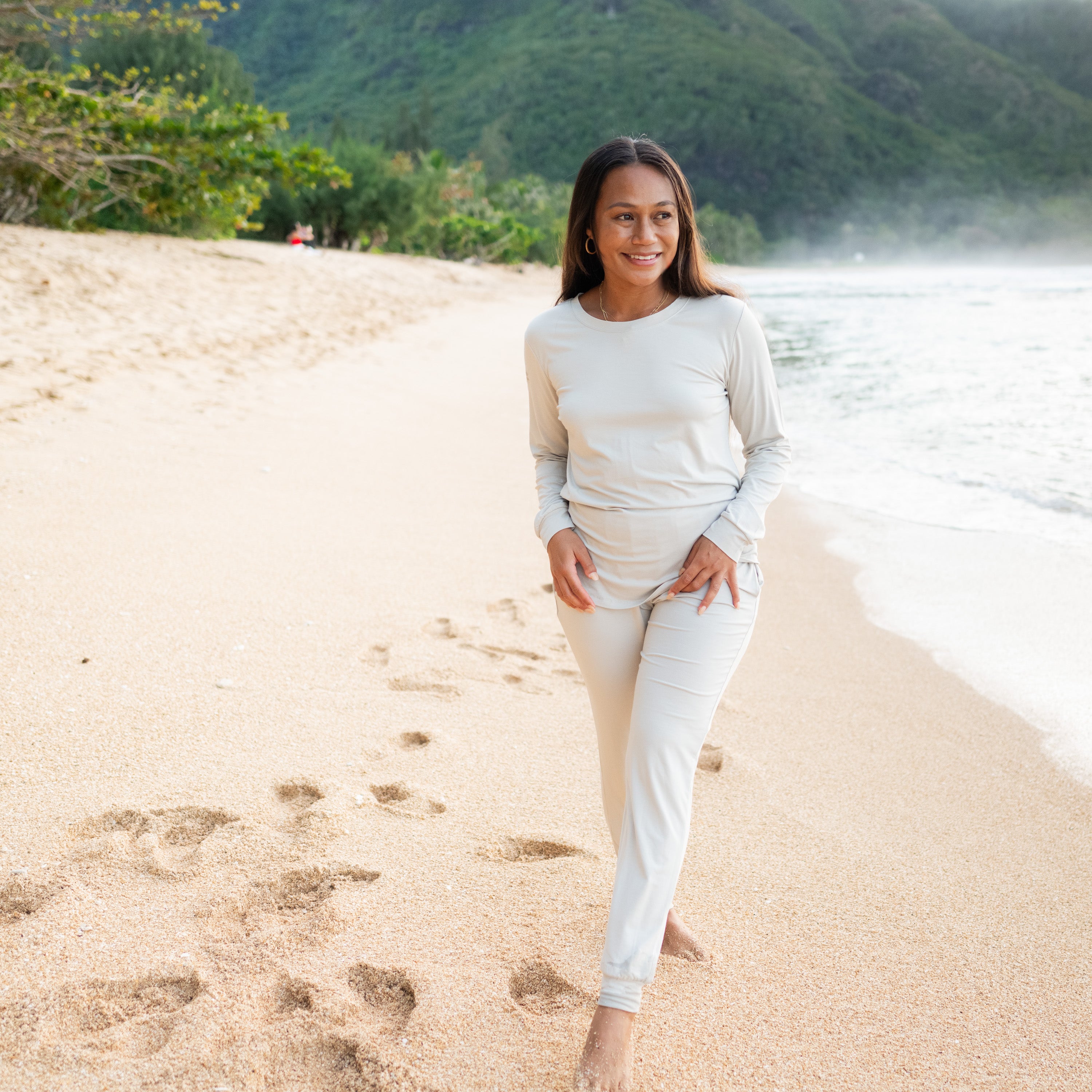  Women's Jogger Pajama Set in Oat、mySite、layawaytickets