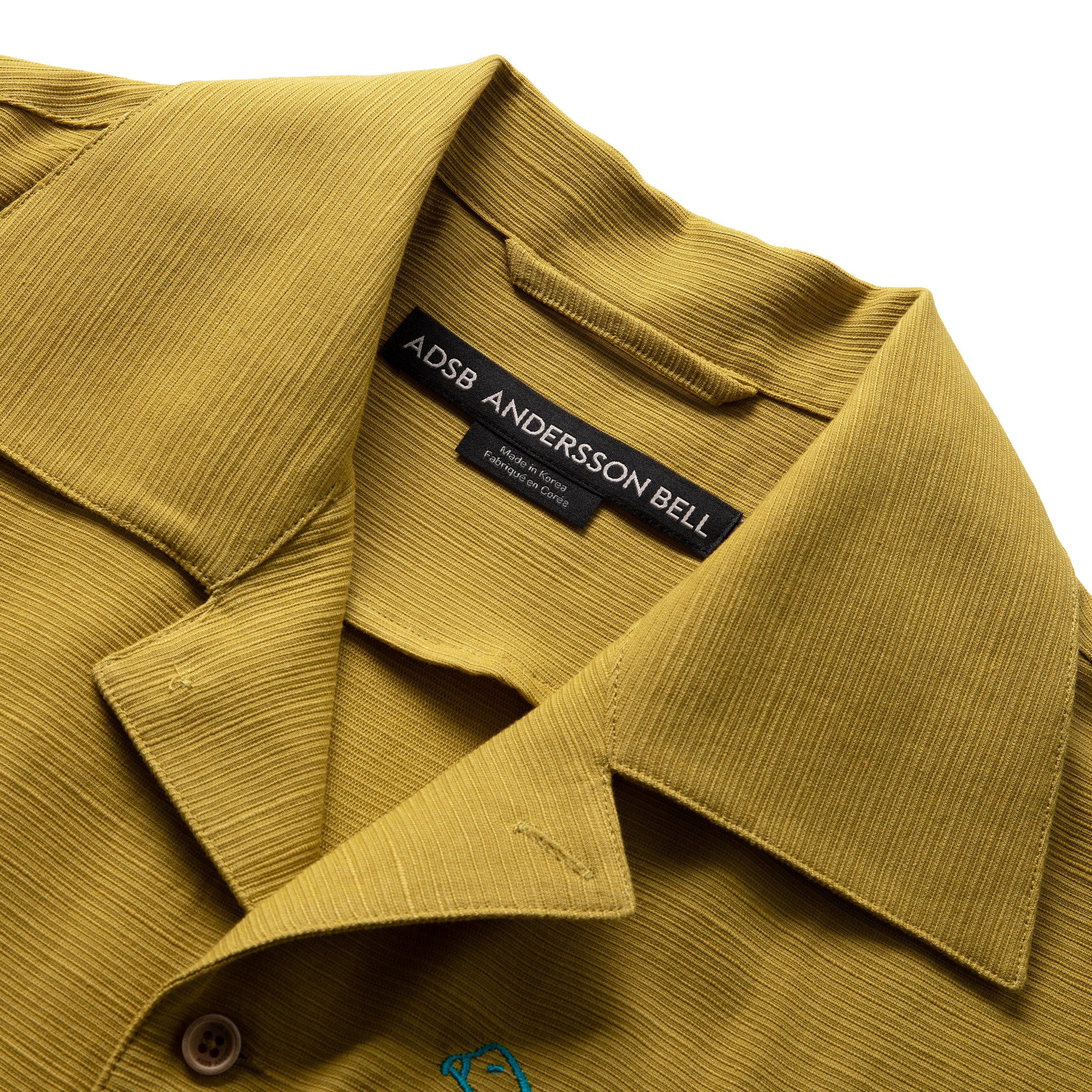 APRIL EMBROIDERY OPEN COLLAR SHIRT、mySite、zt4zffjzw