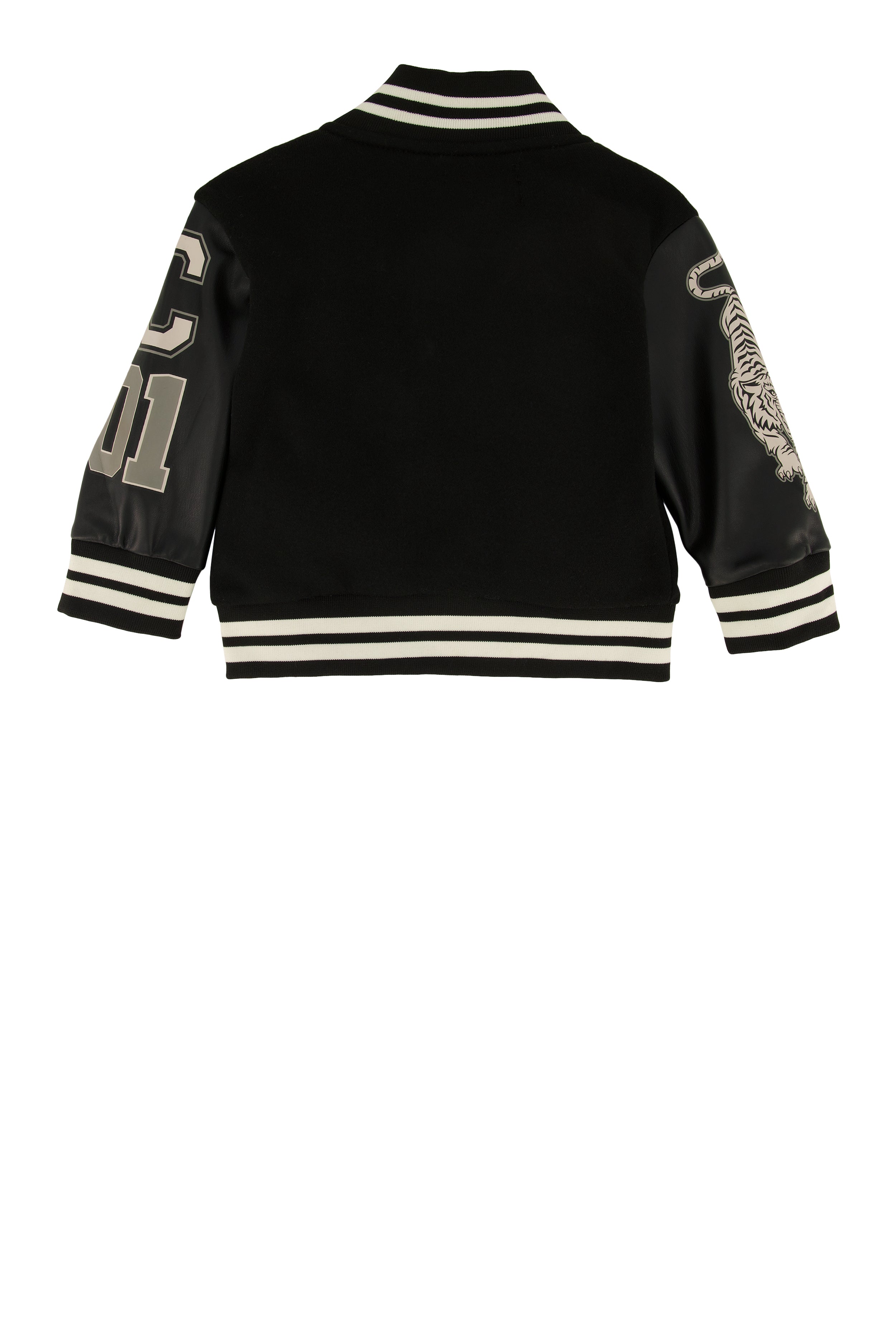 Baby Boys 12-24M Chenille Patch Graphic Varsity Jacket、mySite、camillekostekn