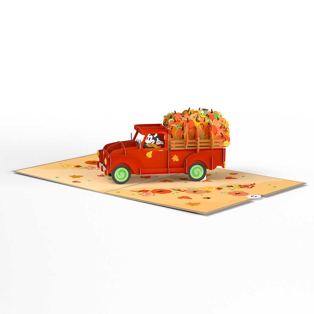 Disney's Mickey Mouse Festive Fall Greetings Pop-Up Card、mySite、solidvoid