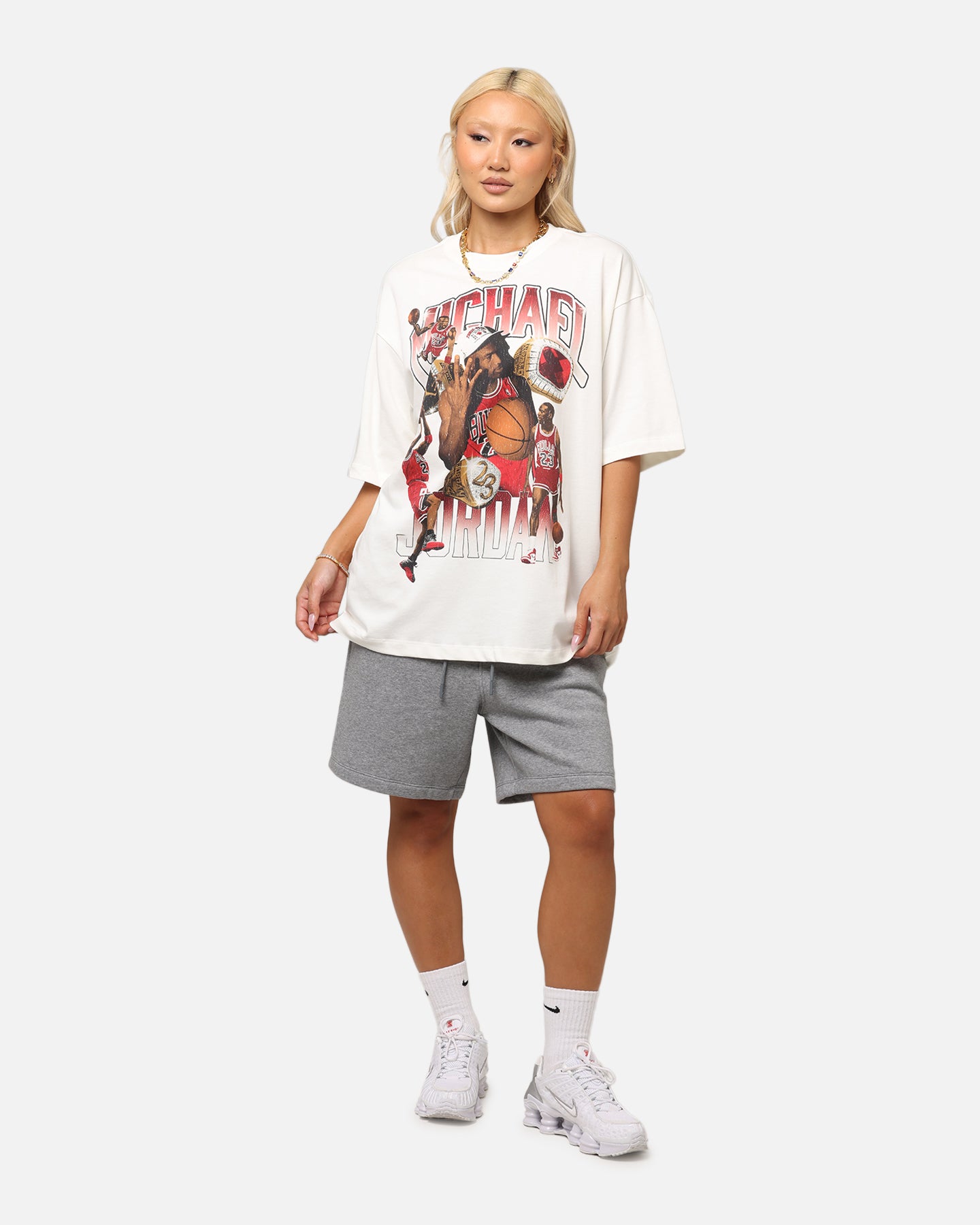 Jordan Jumpman Flight Essentials Graphic Oversized T-Shirt Sail、mySite、zt4zffjzw