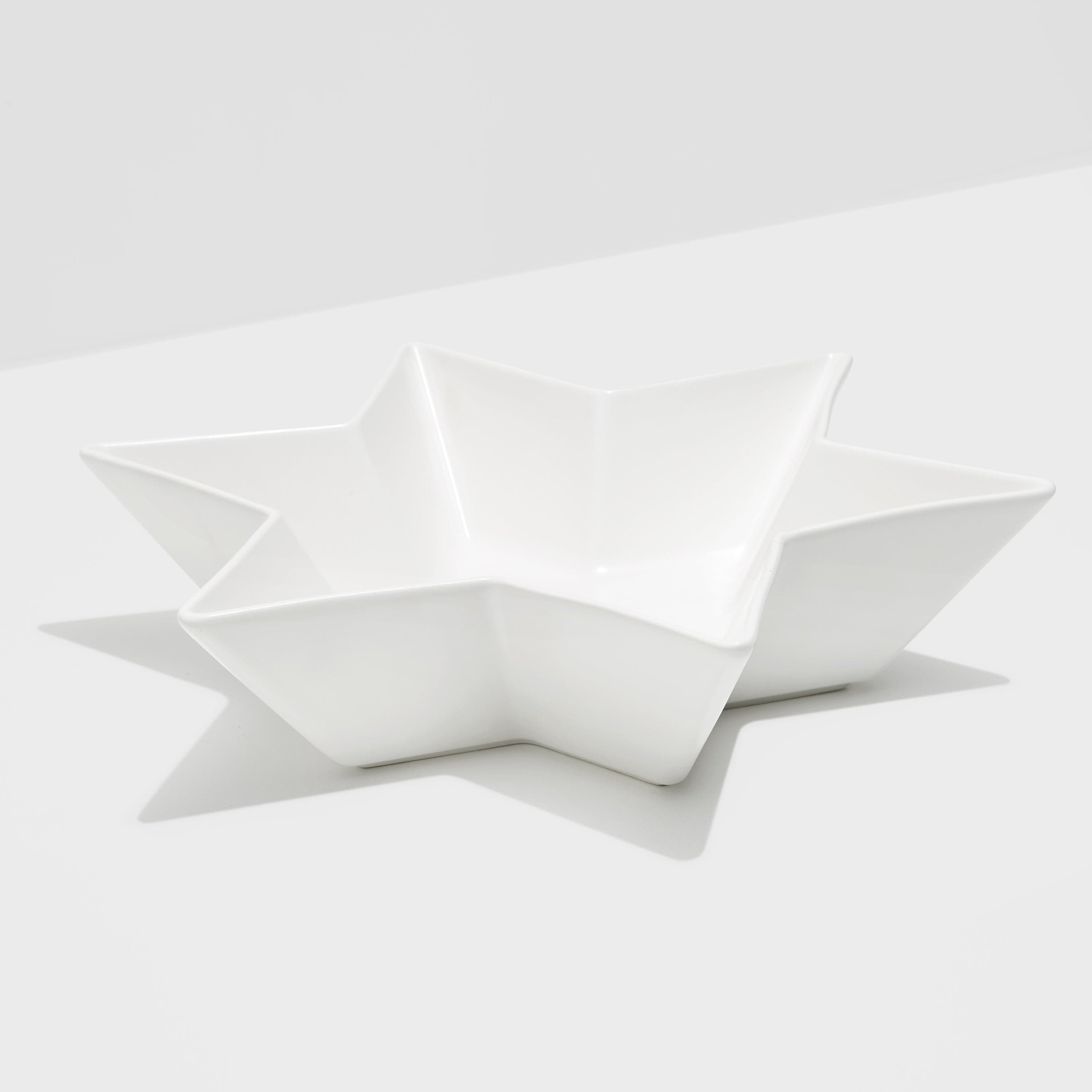 Ceramic Star of David Bowl - White、mySite、topwebapps