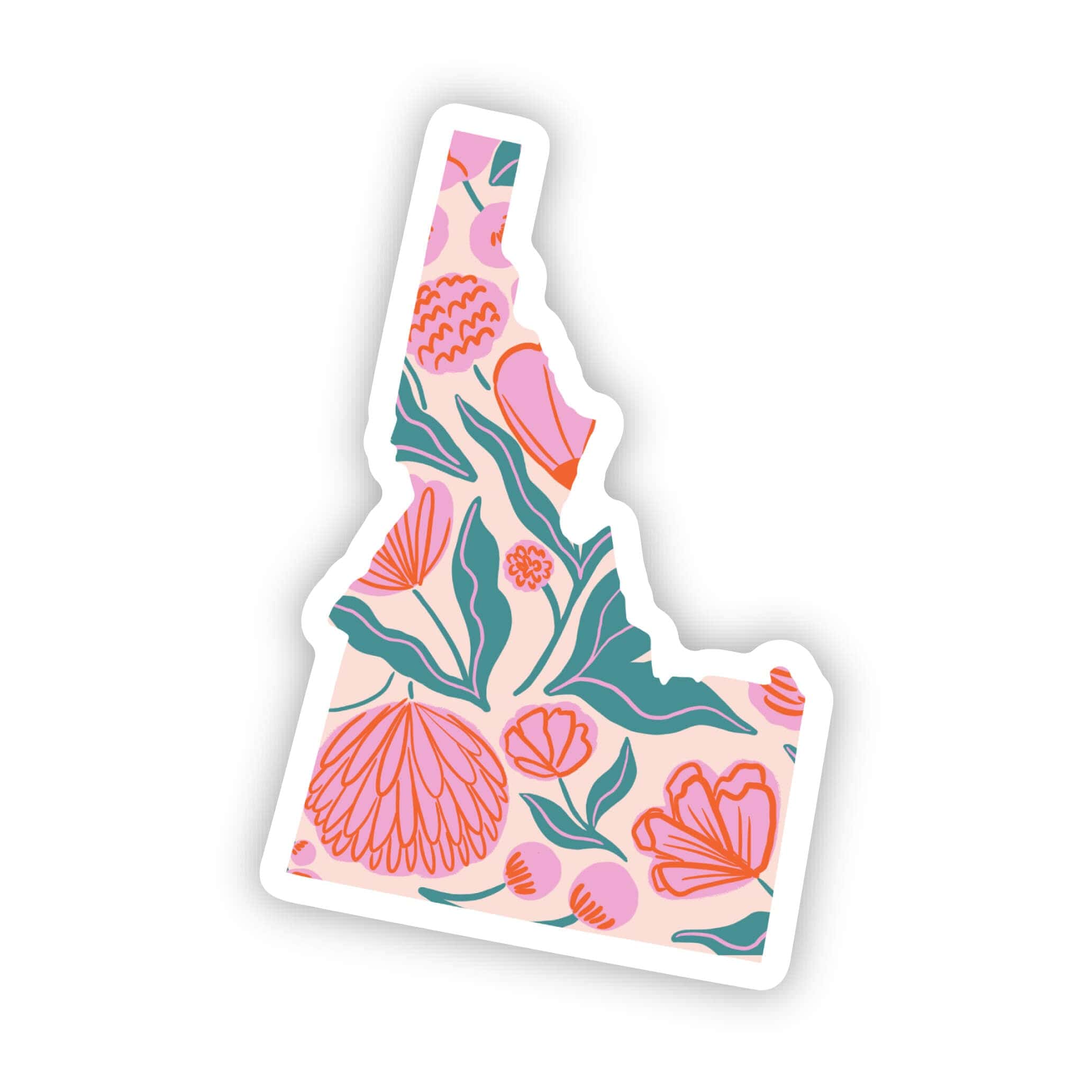  Idaho Sticker - Elegant Floral、mySite、elrpsem3k