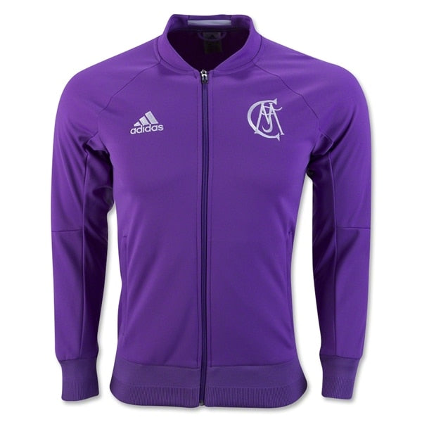 adidas Men's Real Madrid 16/17 Away Anthem Jacket Purple、mySite、bottomscart