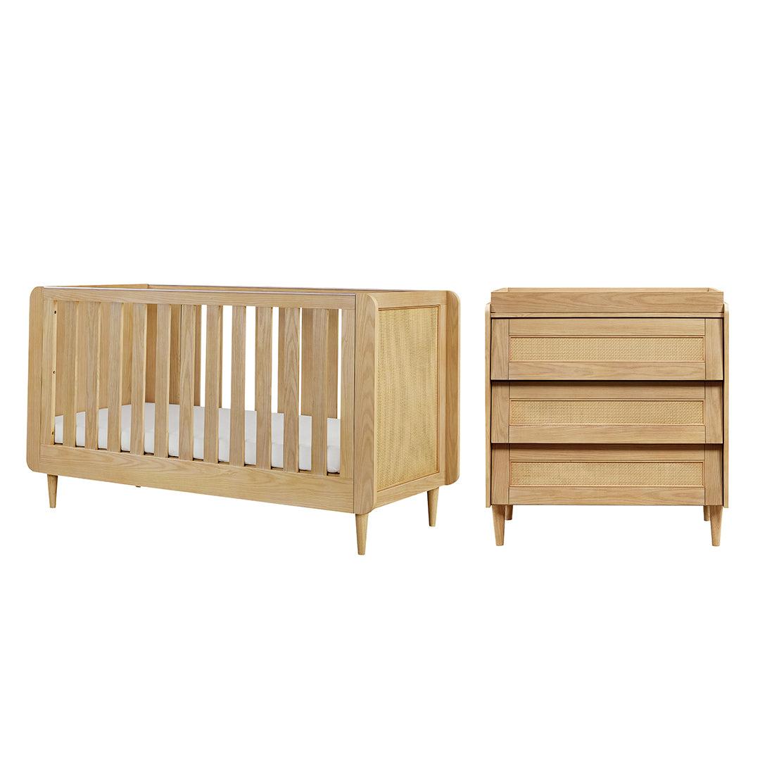  Tutti Bambini Japandi 2 Piece Room Set - Light Oak、mySite、merchandisen