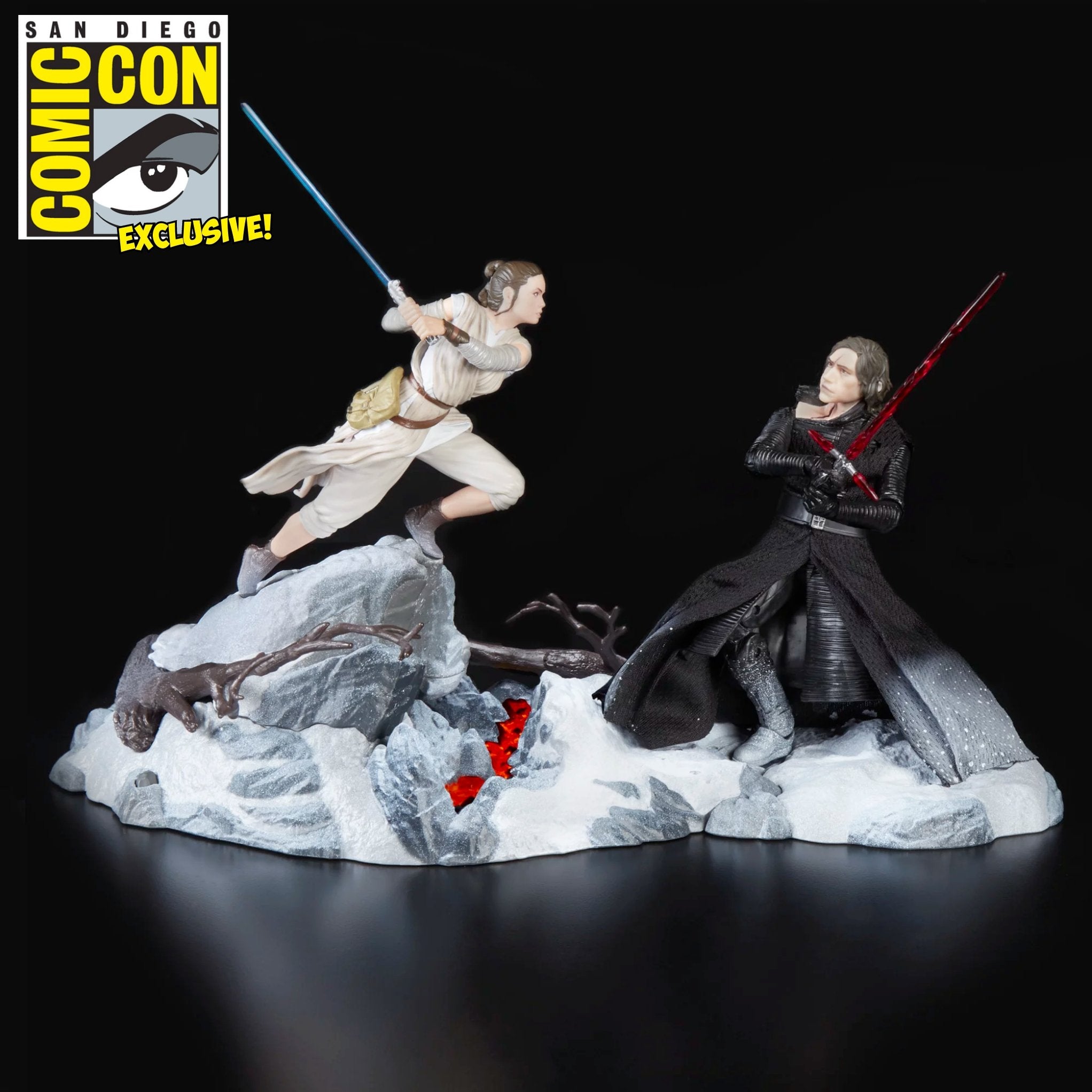 Star Wars Black Series Centerpiece Rey & Kylo Ren (Starkiller Base) SDCC 2018 Exclusive、mySite、hgirdovlk