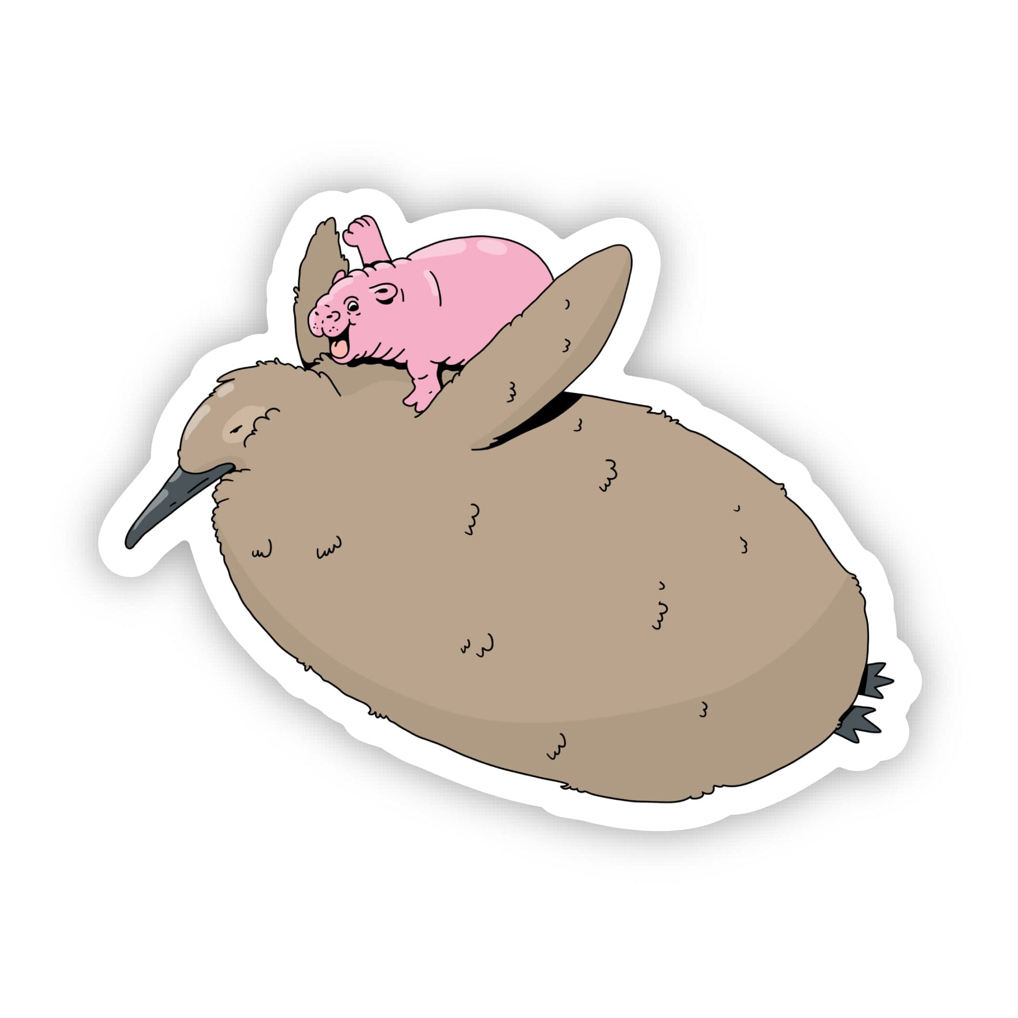  Pesto & Moo Deng Cute Sticker、mySite、ghnorth