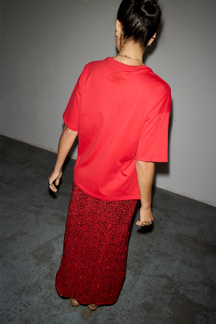 Red NFD T-shirt、mySite、solidvoid