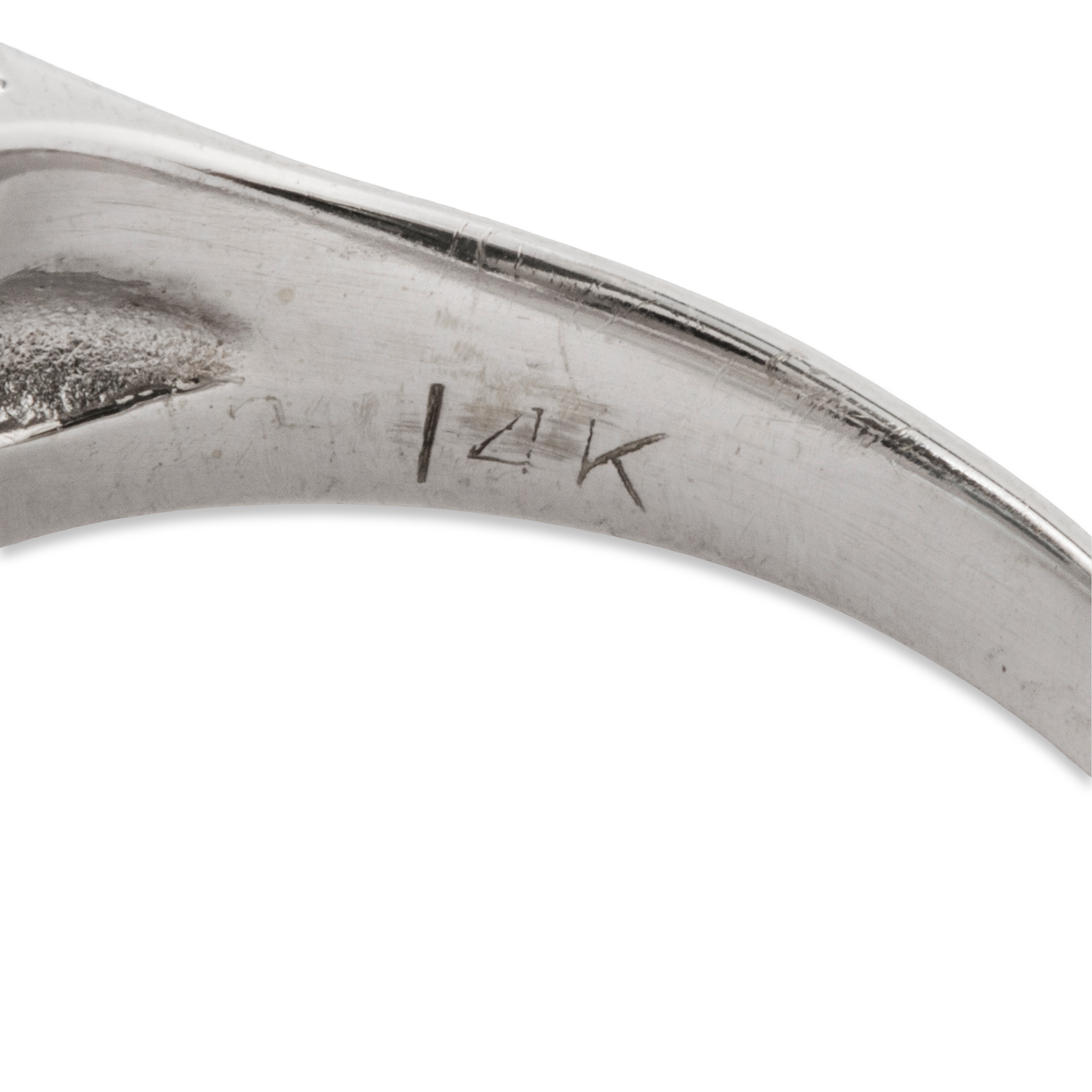 Stunning Vintage 14k White Gold 8.69ct Aquamarine Cocktail Ring 6.5、mySite、hinf8tx79