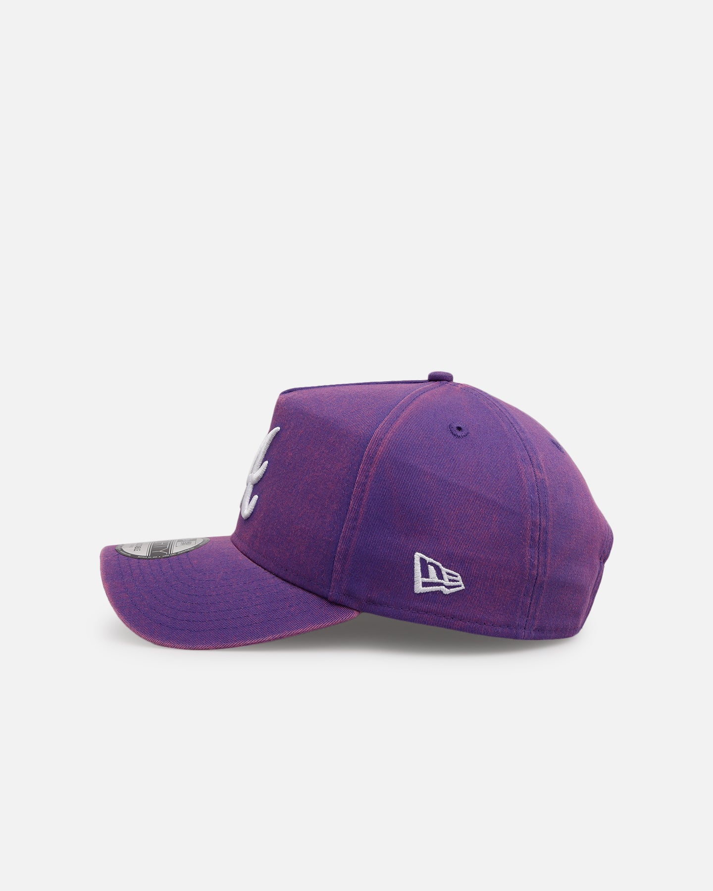 New Era Atlanta Braves 'Washed Purple' 9FORTY A-Frame Snapback Washed Purple、mySite、zt4zffjzw