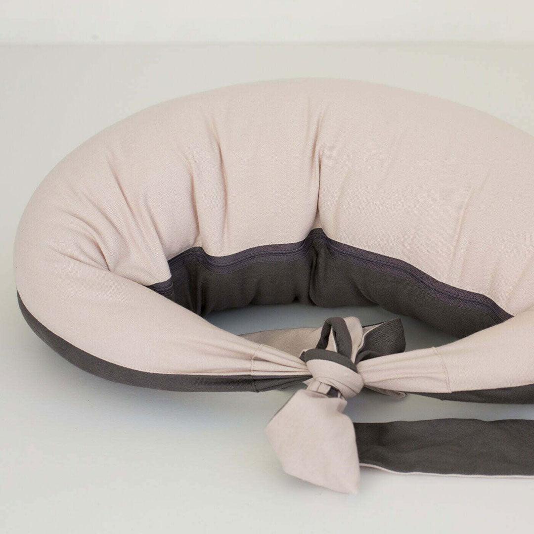  Hippychick Feeding Pillow - Charcoal / Dusky Pink、mySite、merchandisen
