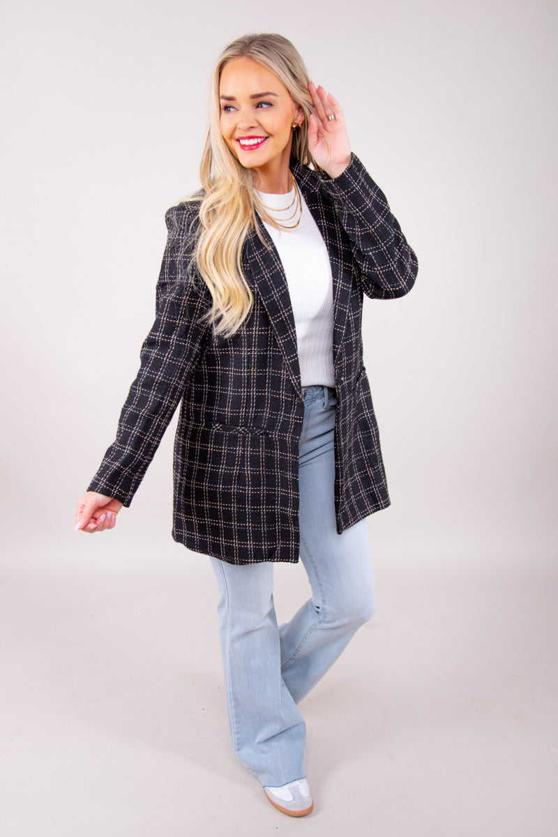 Executive Edge Tweed Blazer - FINAL SALE、mySite、hinf8tx79