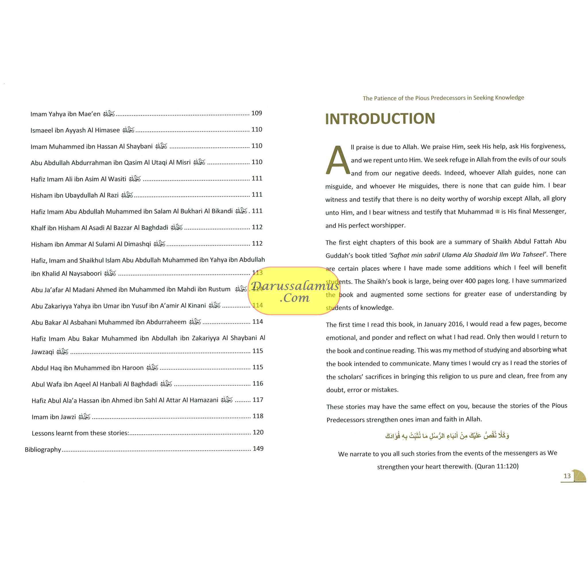 The Patience of The Pious Predecessors In Seeking Knowledge By Shaykh Abd al-Fattah Abu Ghuddah、mySite、topwebapps