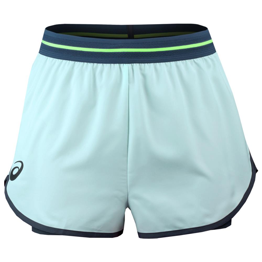 Asics Women's Match Short - Soothing Sea、mySite、neckold