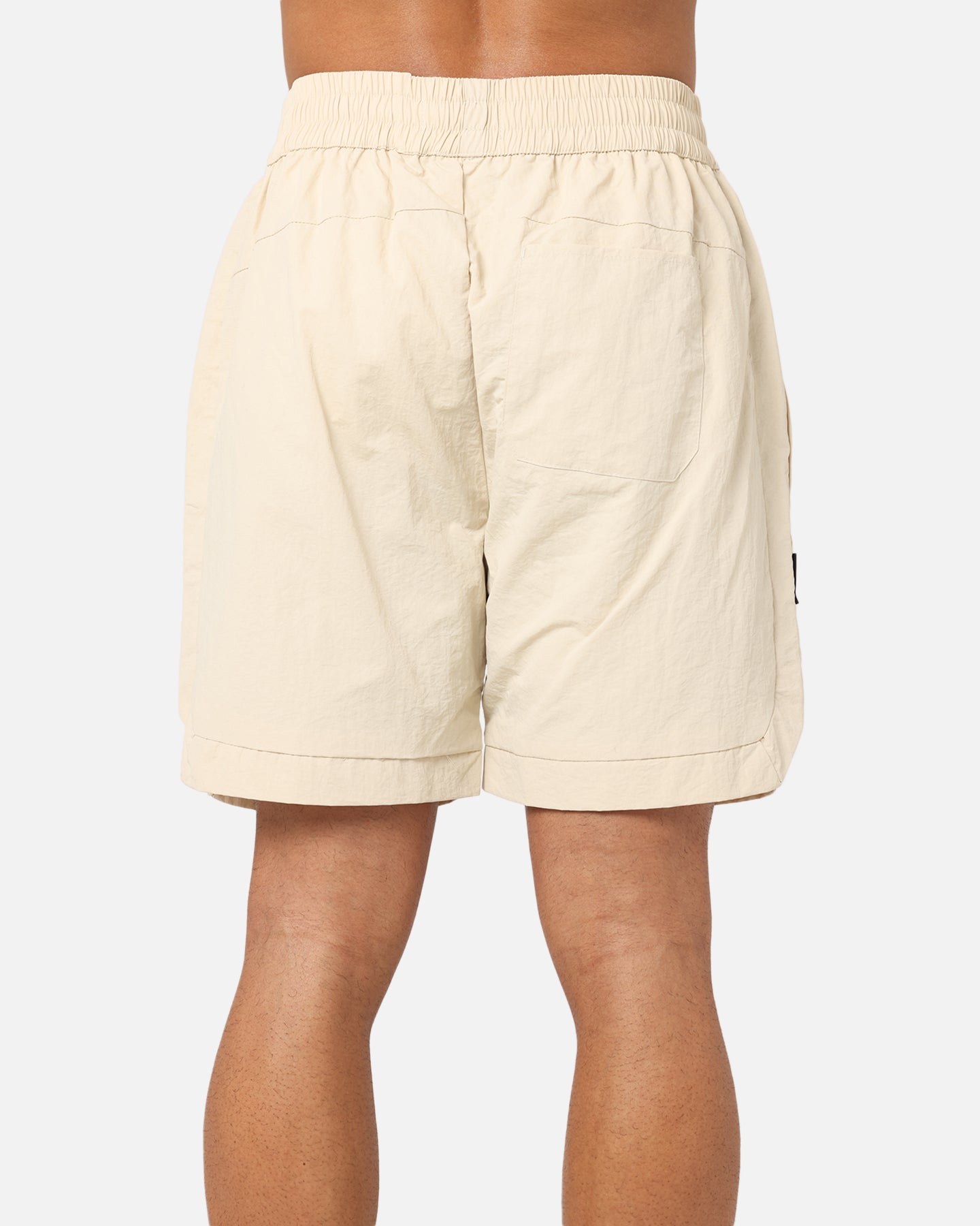 Saint Morta Gothic Monogram Nylon Shorts Dirty Blonde、mySite、zt4zffjzw