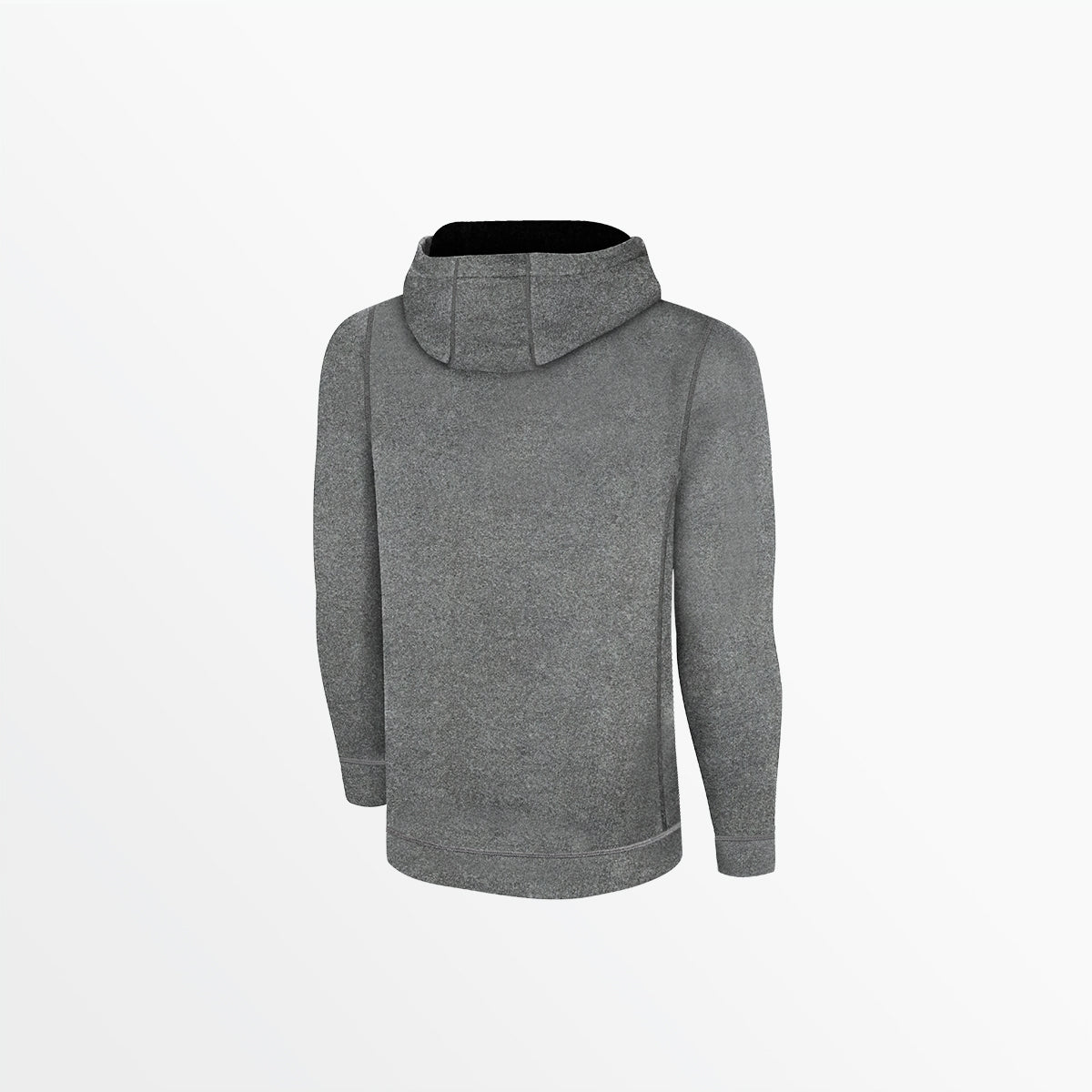 MEN'S ESSENTIAL HEATHER ZIP UP HOODIE