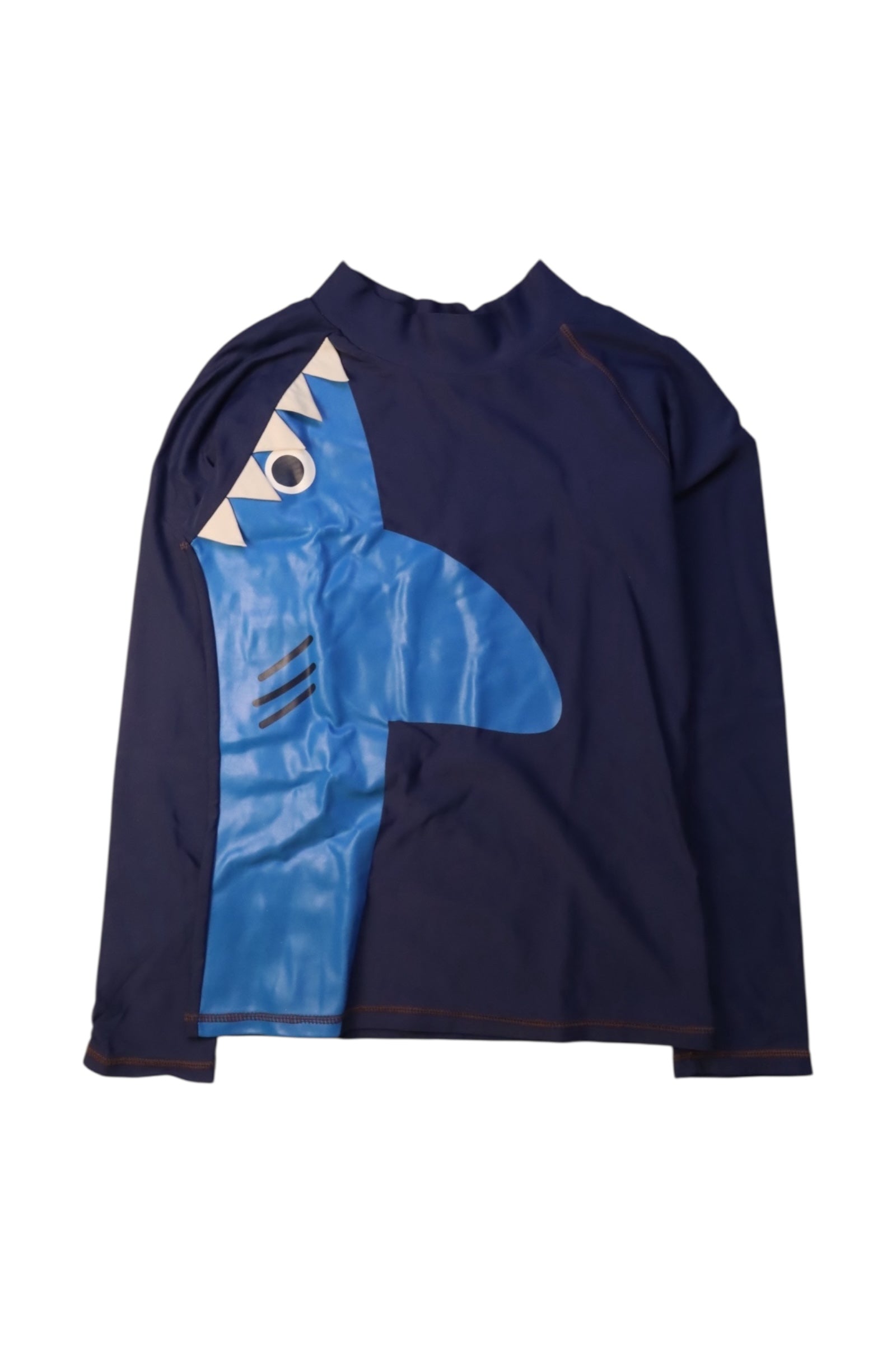 Seed Rash Guard With Shark Design, Size 9Y、mySite、g9winljtr