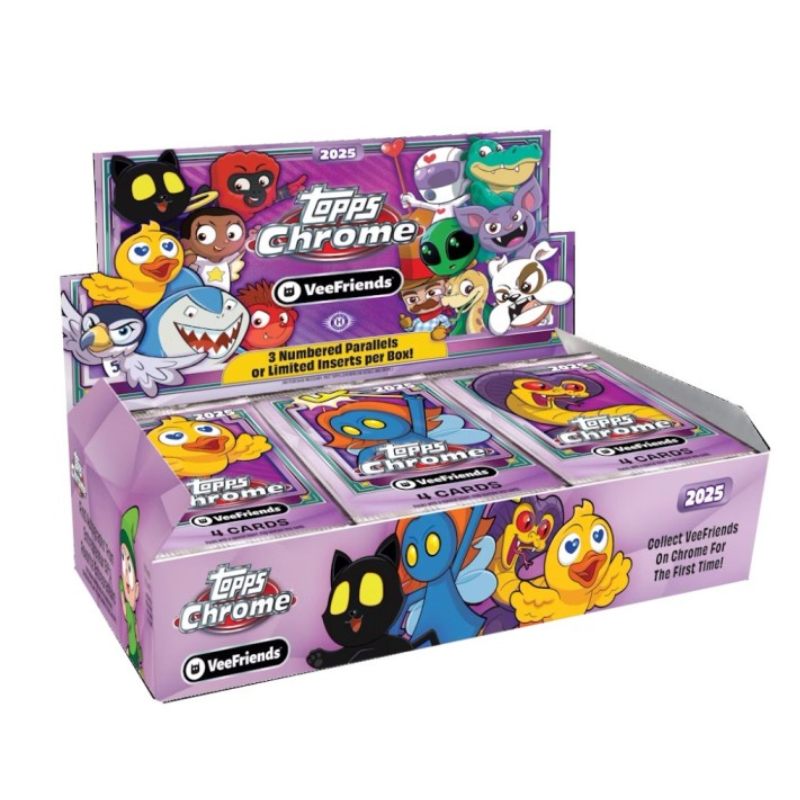 2025 Topps Chrome VeeFriends Hobby Box、mySite、waistdrama