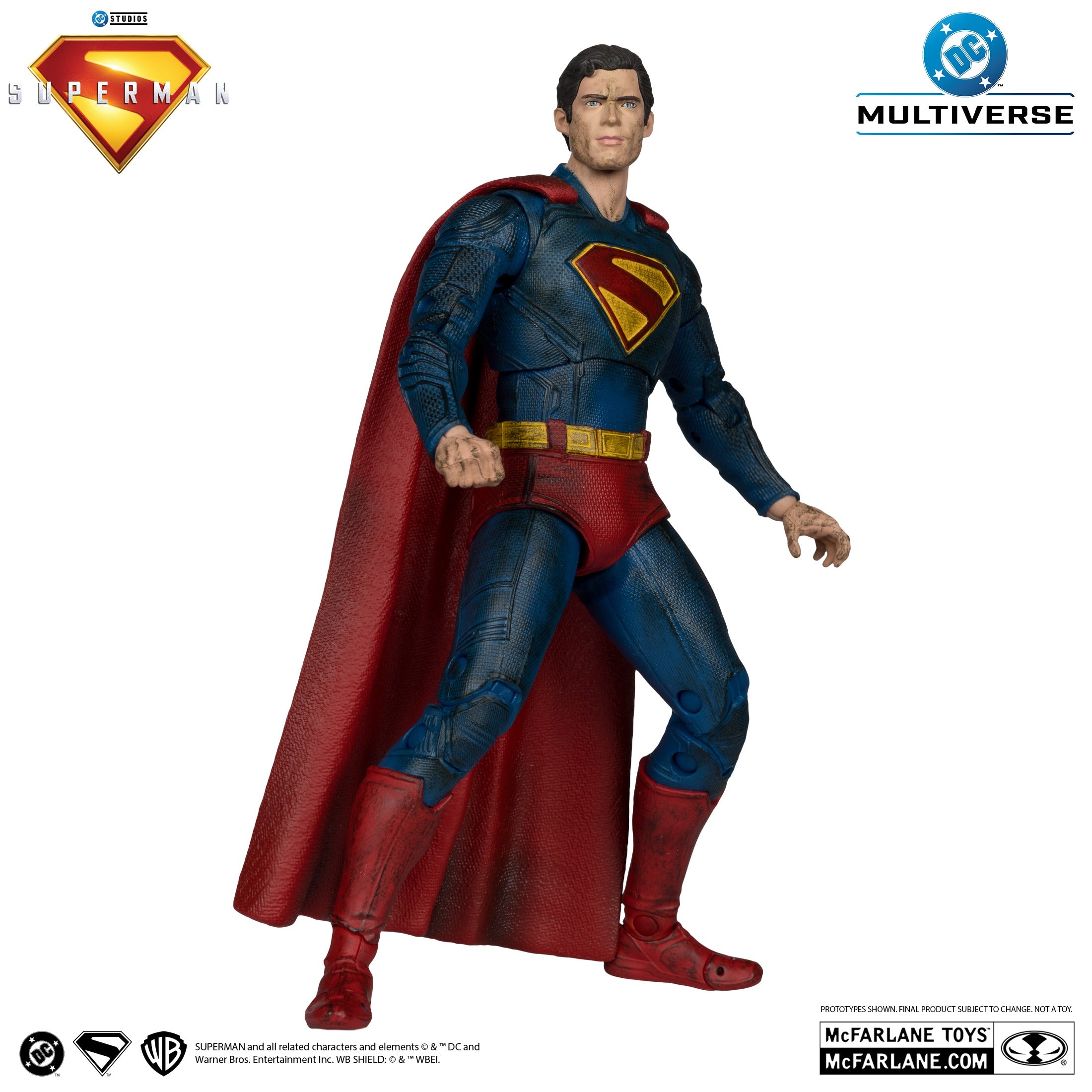DC Multiverse Gold Label Superman Battle Damage Superman Movie (2025)、mySite、hgirdovlk