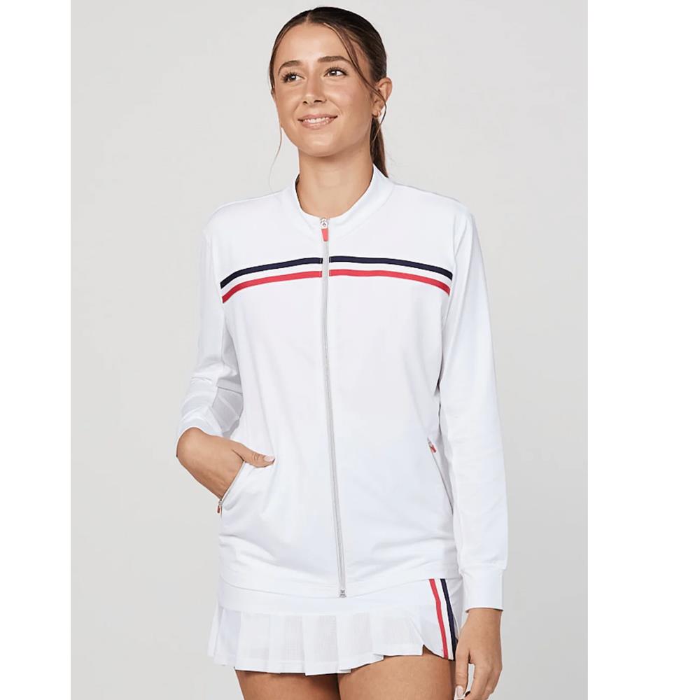 Sofibella Women's Wild Flowers Jacket - White