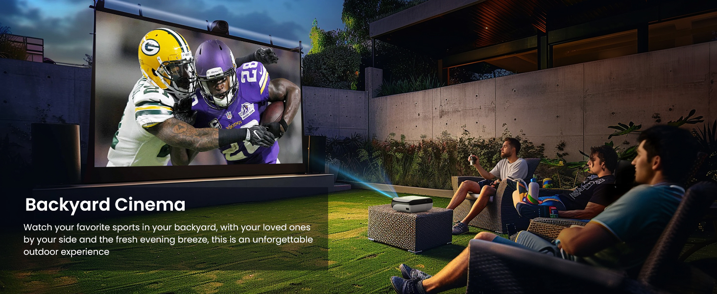 HAPPRUN Google TV Projector