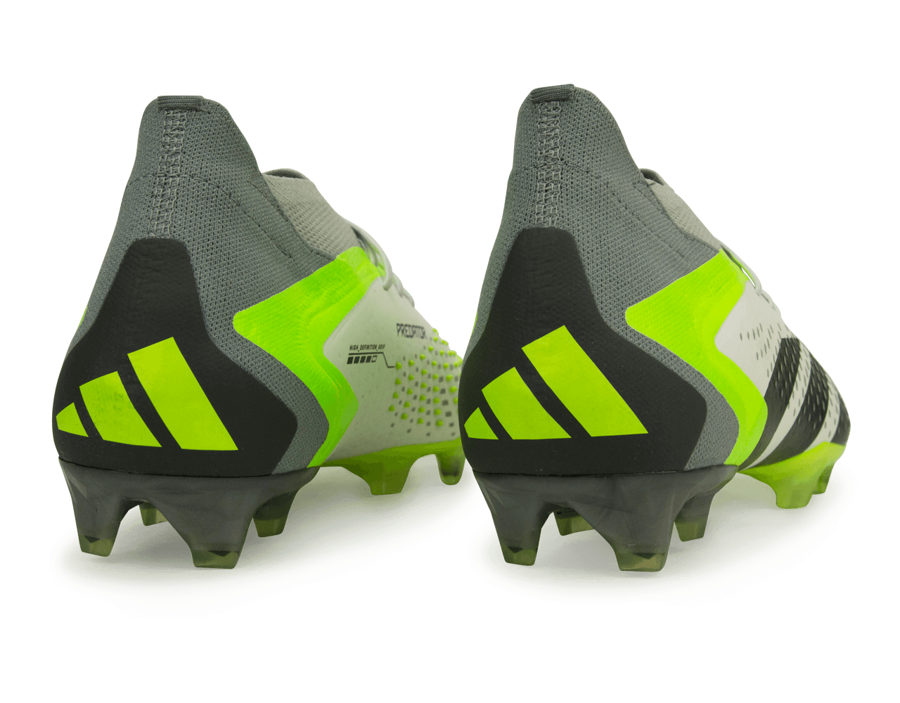 adidas Men's Predator Accuracy.1 FG White/Lucid Lemon、mySite、noshort